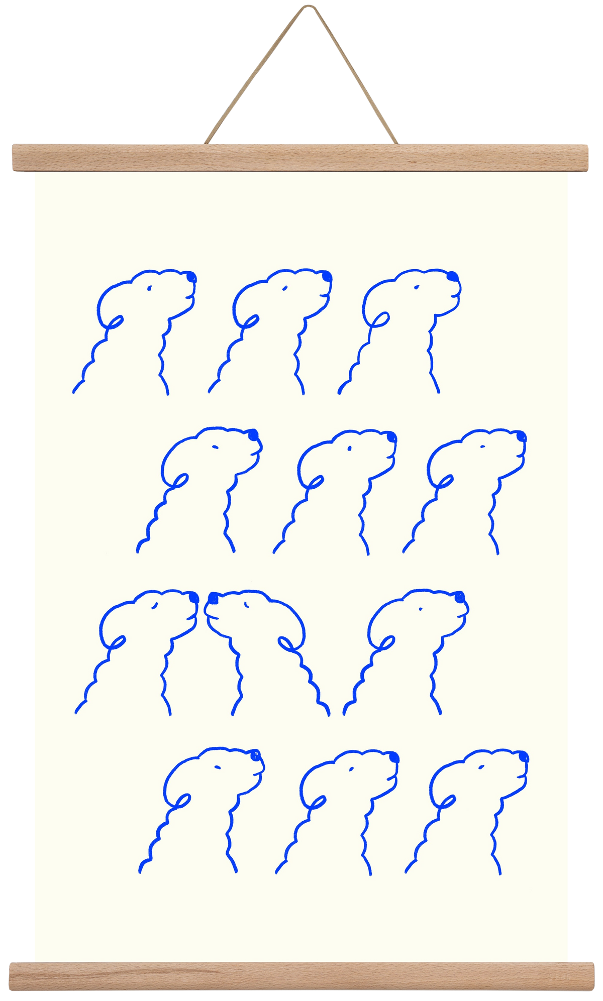 A Love Story, 40x60 cm (40x60 cm), Tölgy akasztó