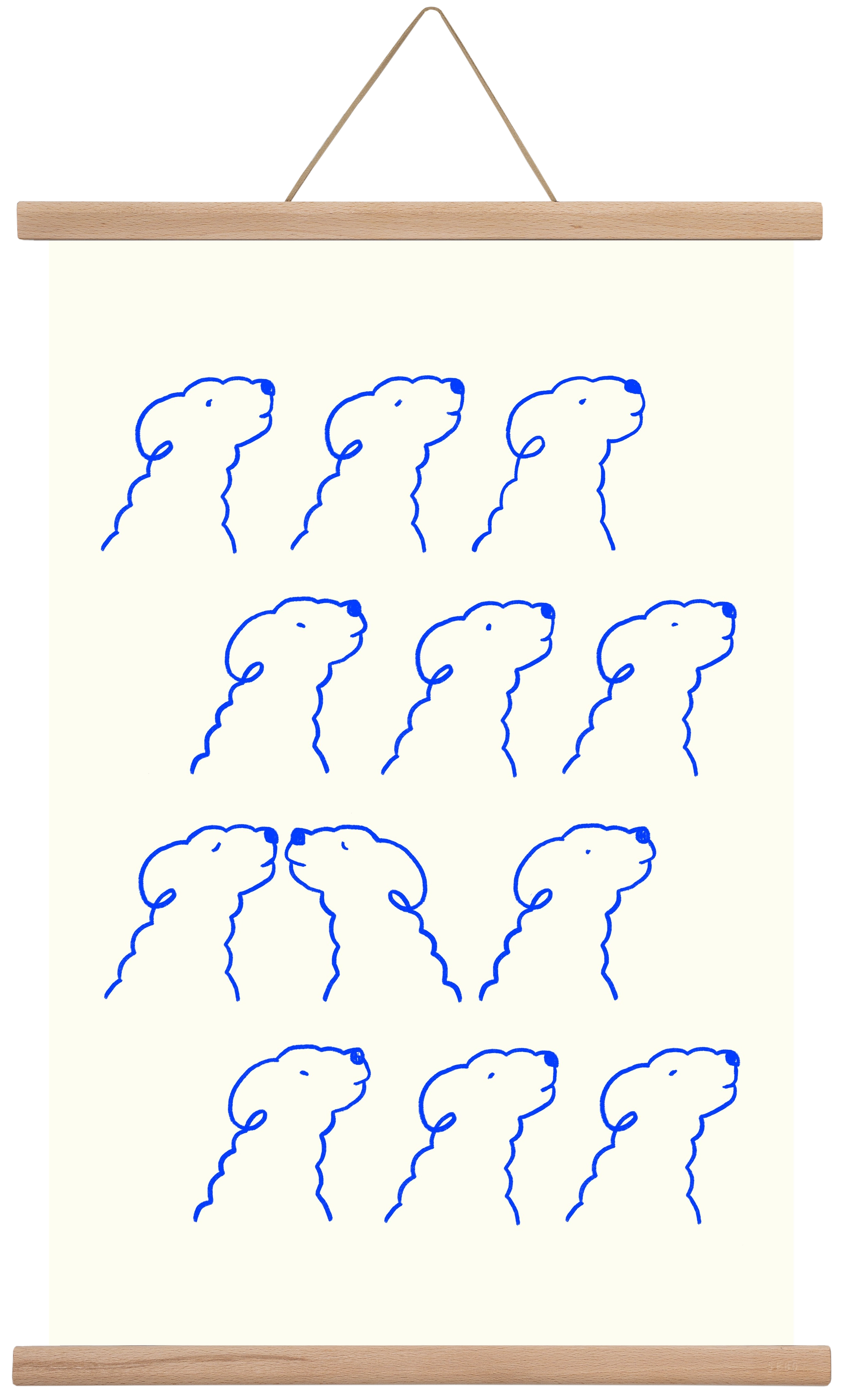 A Love Story, 40x60 cm (40x60 cm), Tölgy akasztó