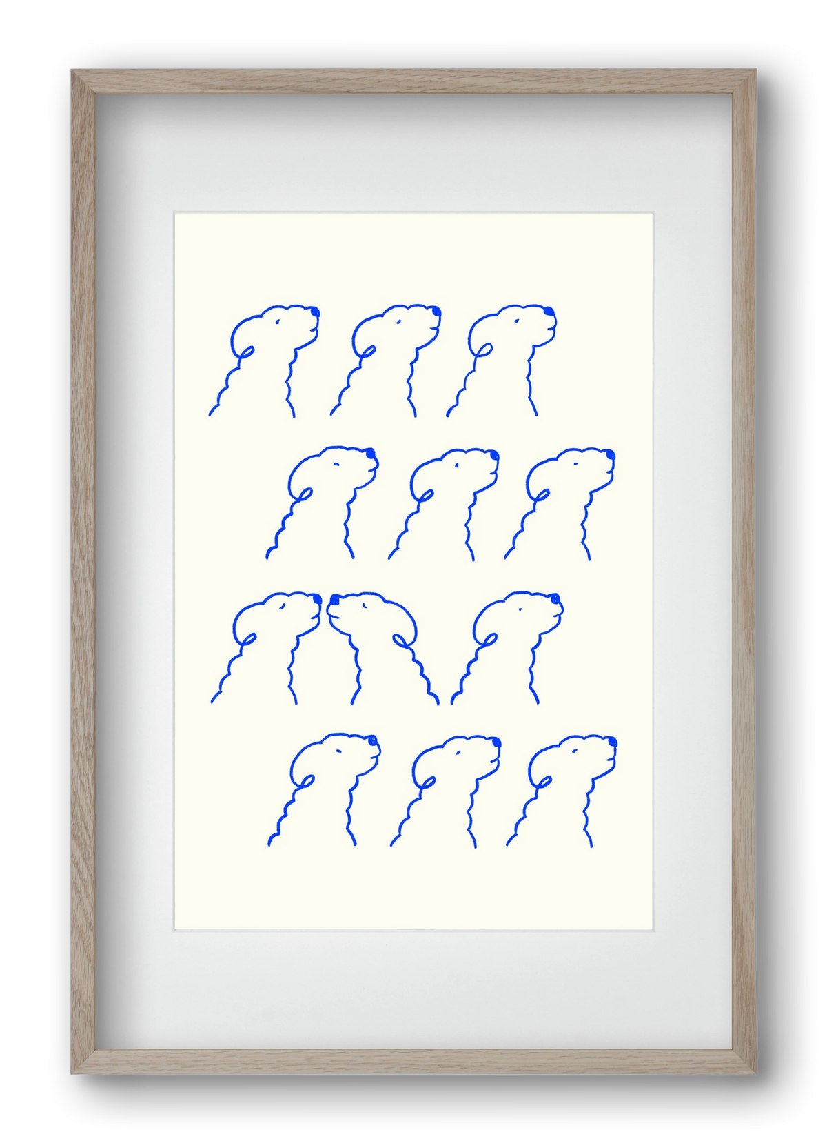 A Love Story, 40x60 cm (30x45 cm), Tölgy keret, paszpartuval