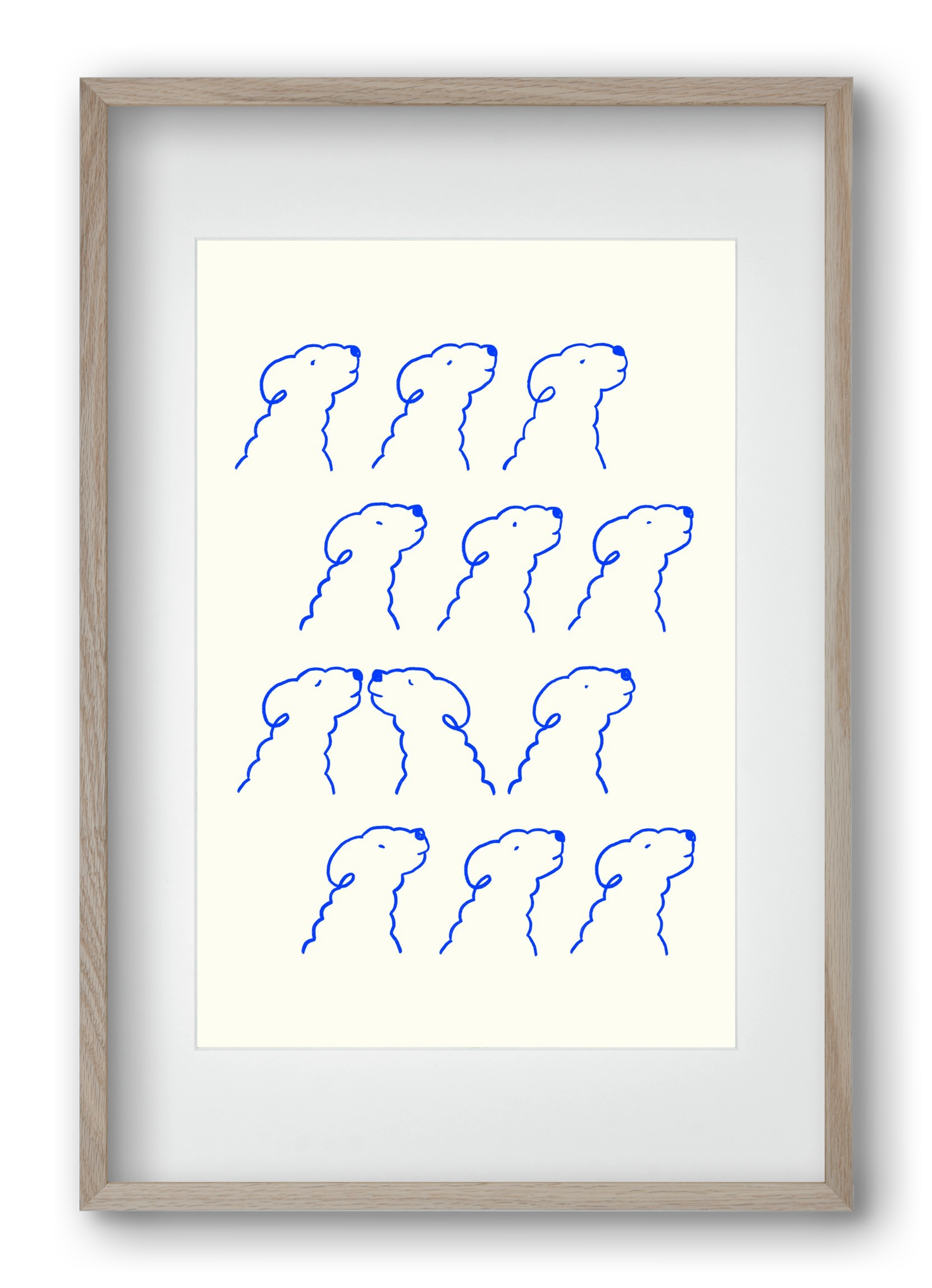 A Love Story, 40x60 cm (30x45 cm), Tölgy keret, paszpartuval