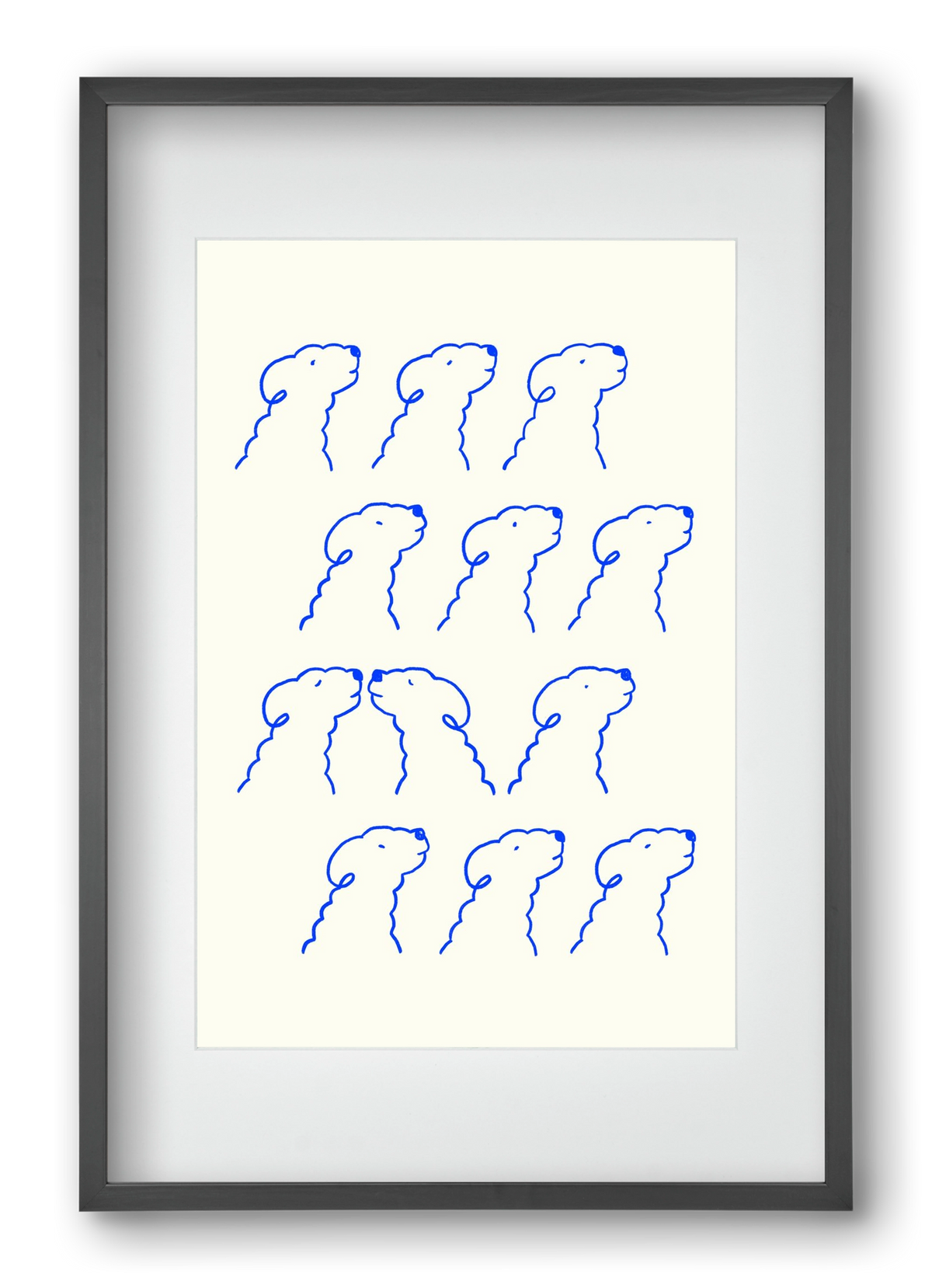 A Love Story, 40x60 cm (30x45 cm), Fekete keret, paszpartuval