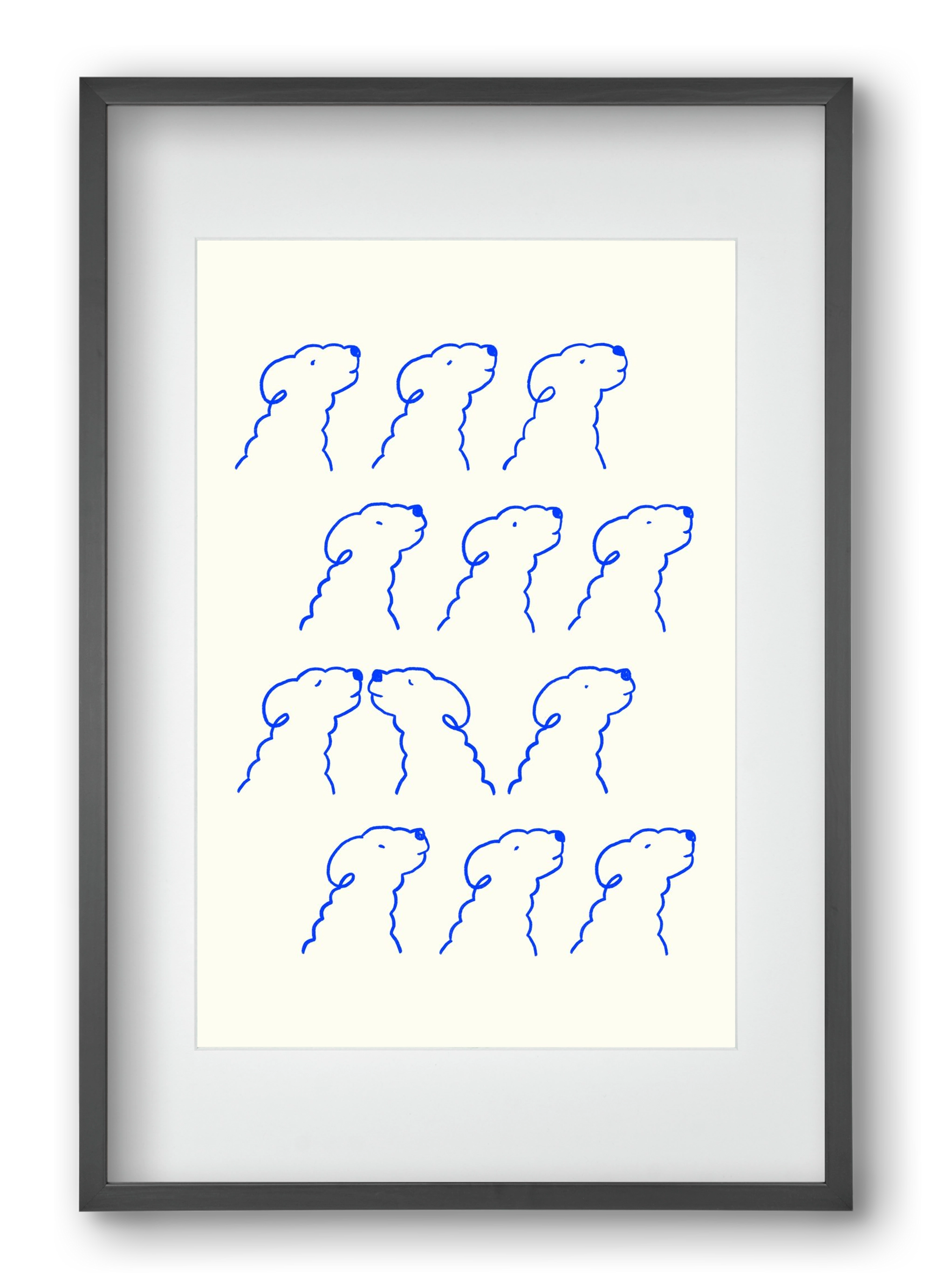 A Love Story, 40x60 cm (30x45 cm), Fekete keret, paszpartuval