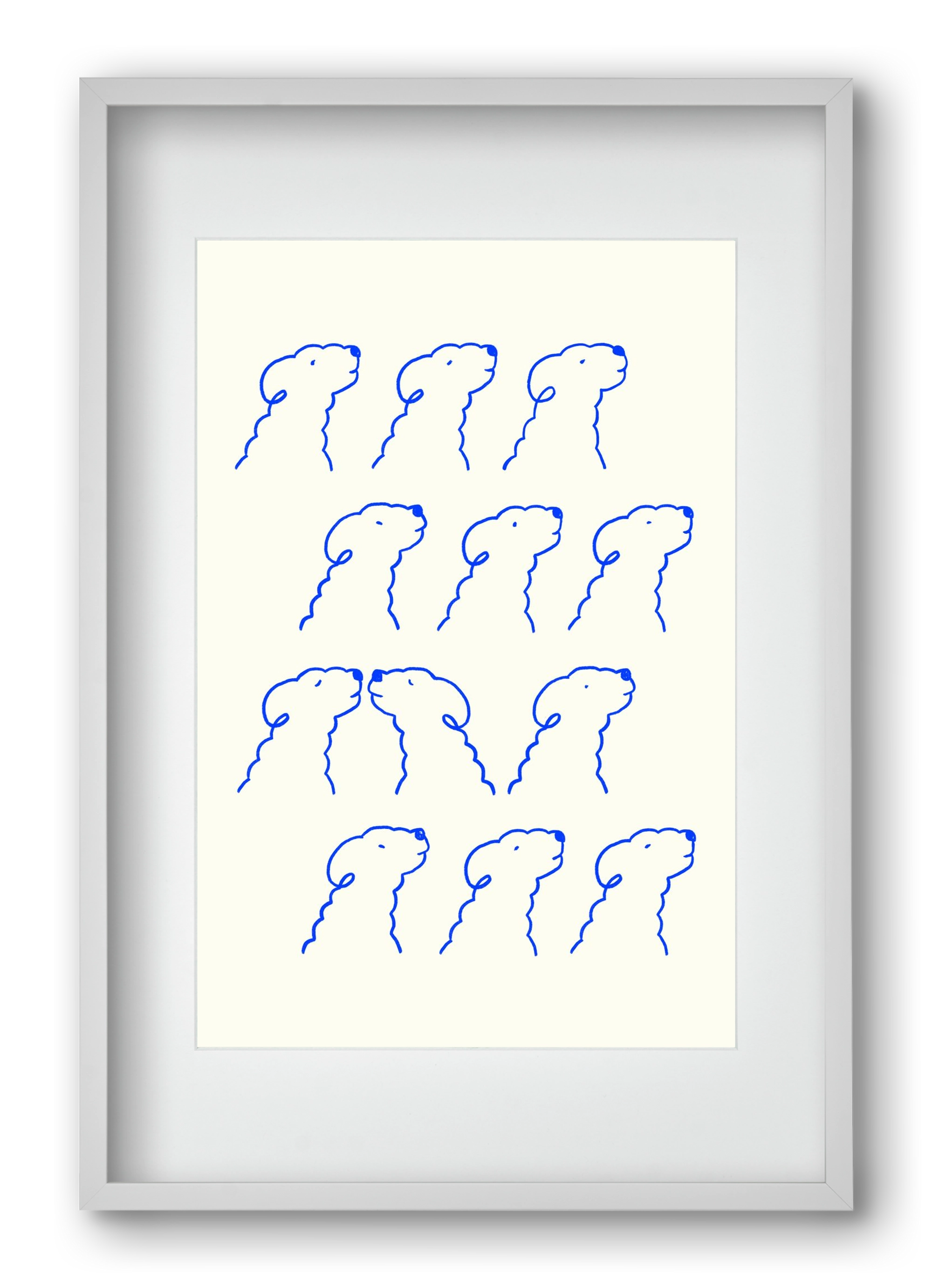 A Love Story, 40x60 cm (30x45 cm), Fehér keret, paszpartuval