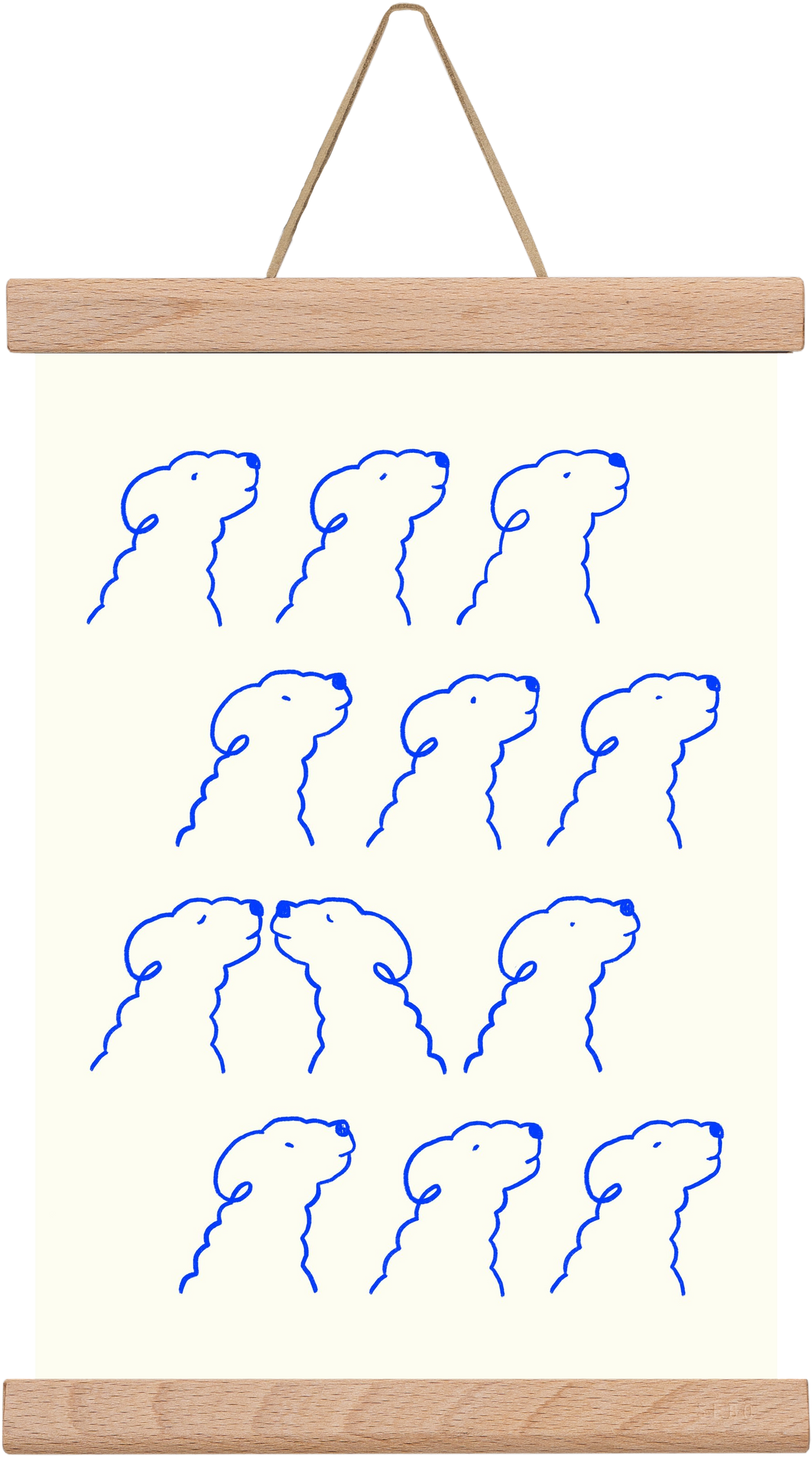 A Love Story, 20x30 cm (20x30 cm), Tölgy akasztó