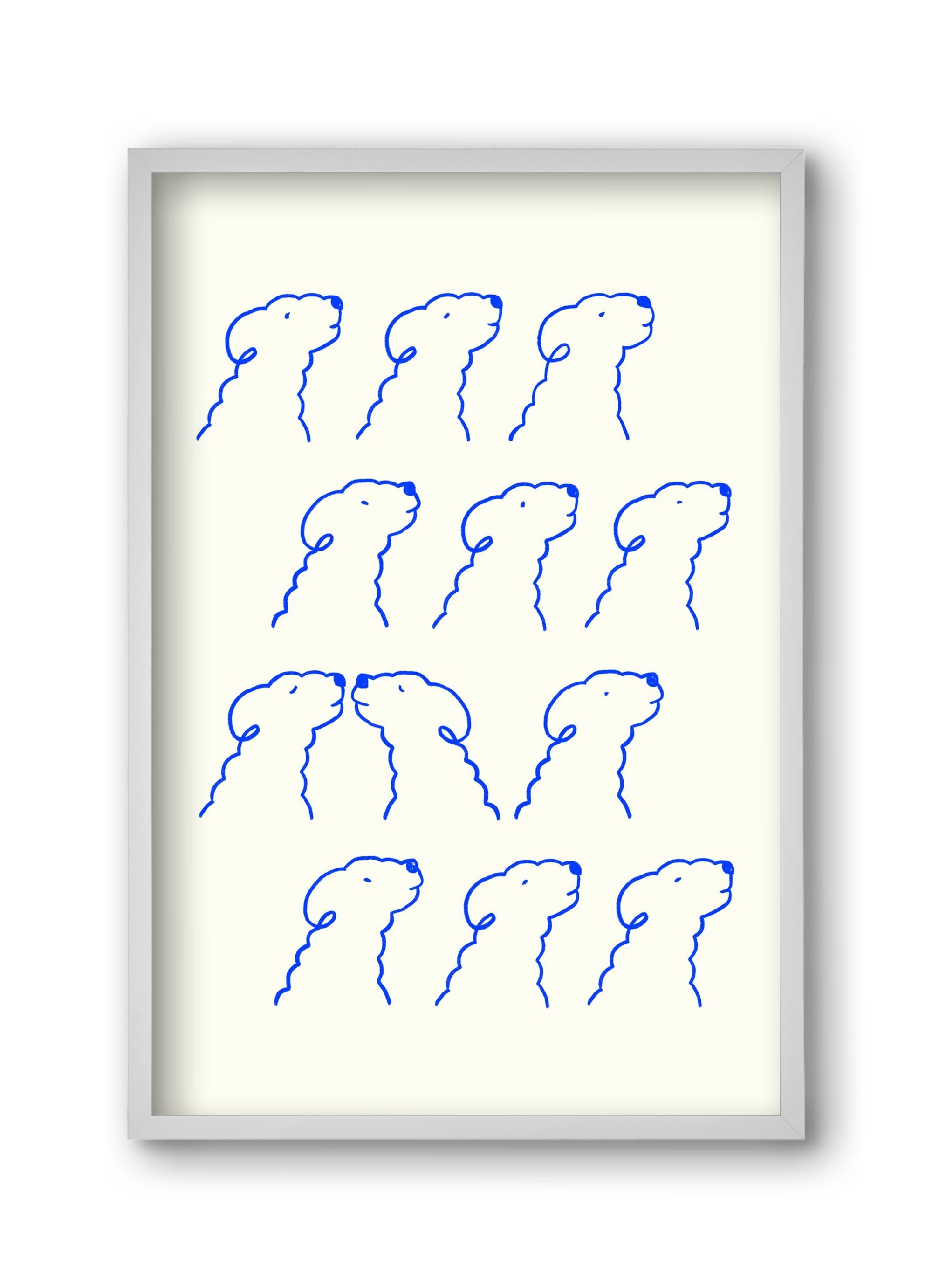 A Love Story, 30x45 cm (30x45 cm), Fehér keret