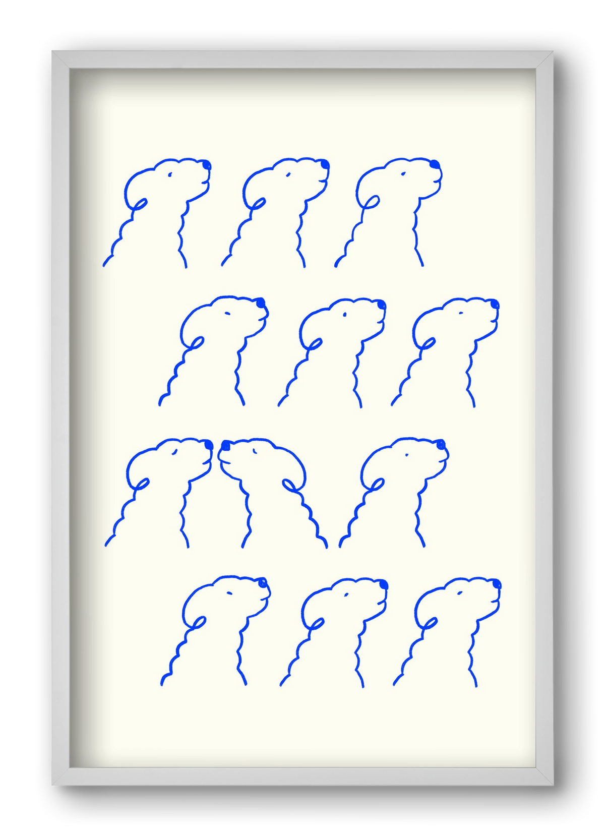 A Love Story, 40x60 cm (40x60 cm), Fehér keret