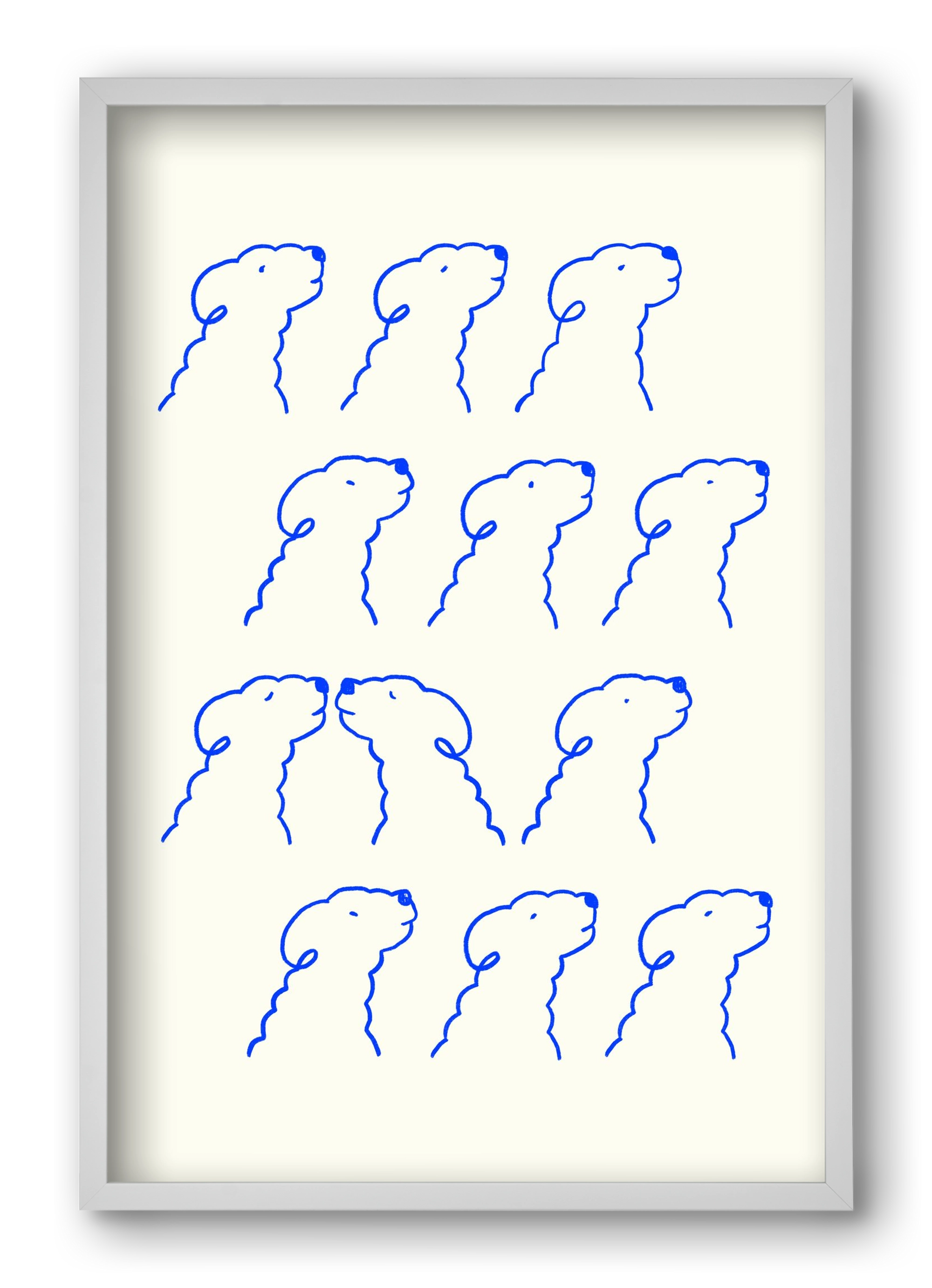 A Love Story, 40x60 cm (40x60 cm), Fehér keret