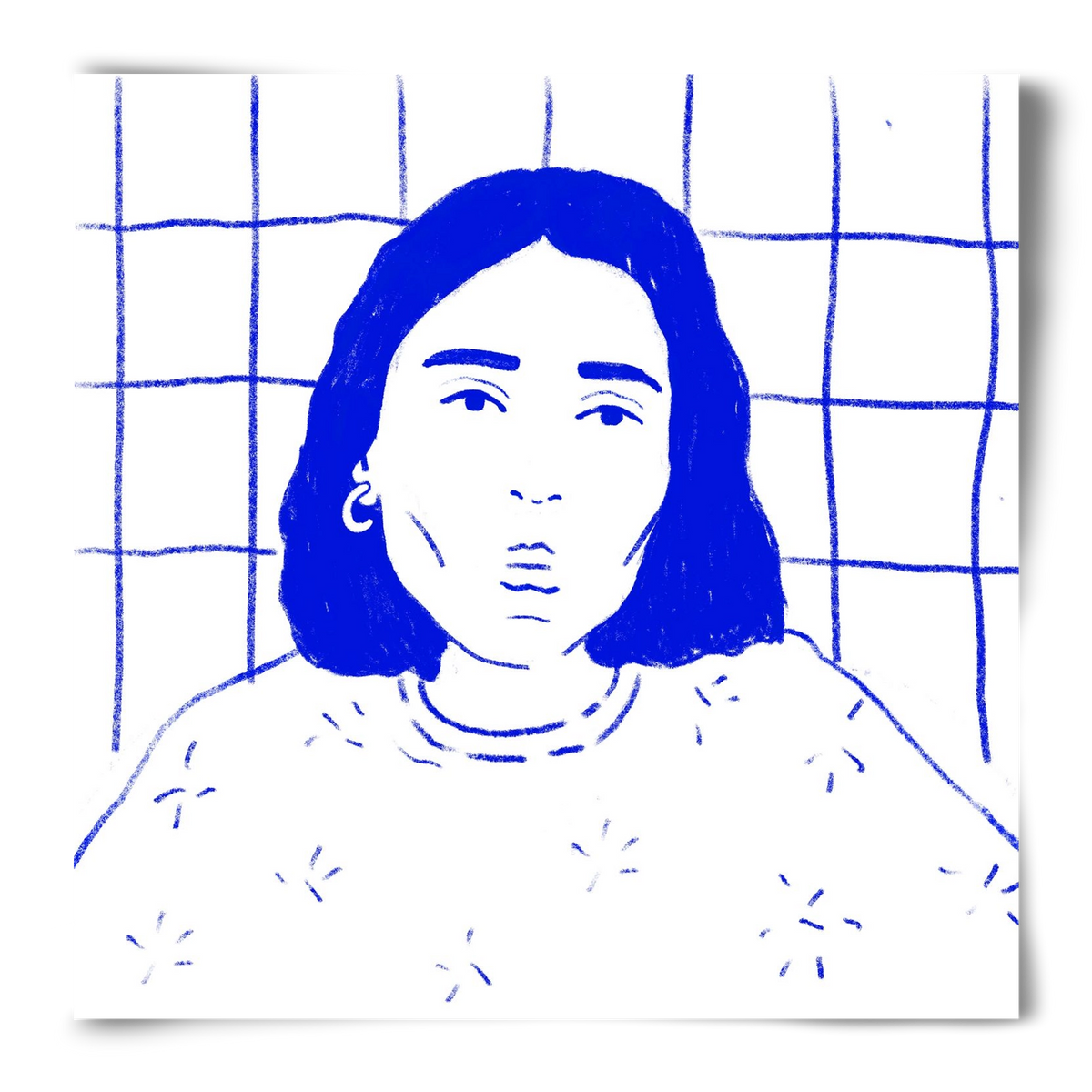 A Stranger, 50x50 cm, Keret nélkül