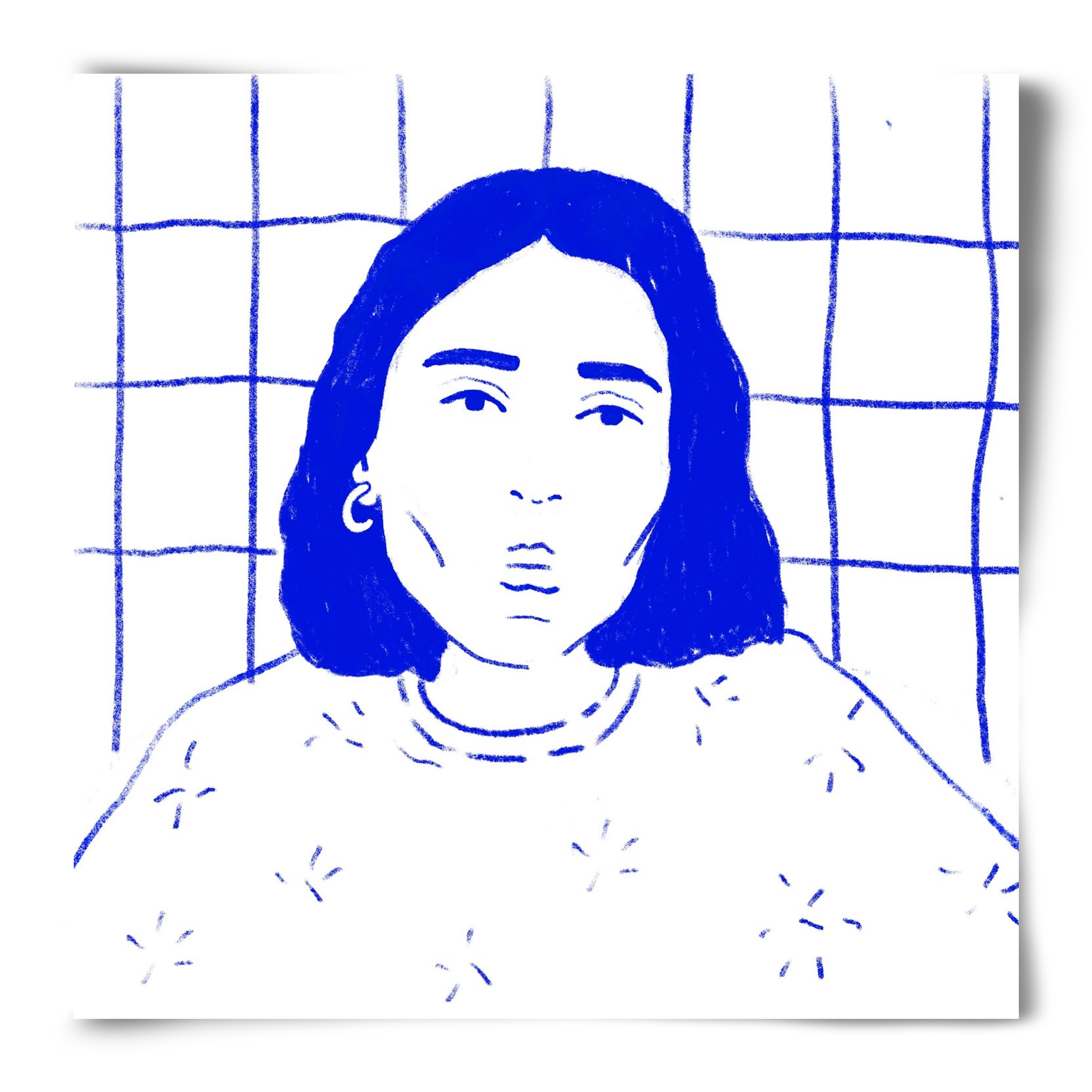 A Stranger, 50x50 cm, Keret nélkül