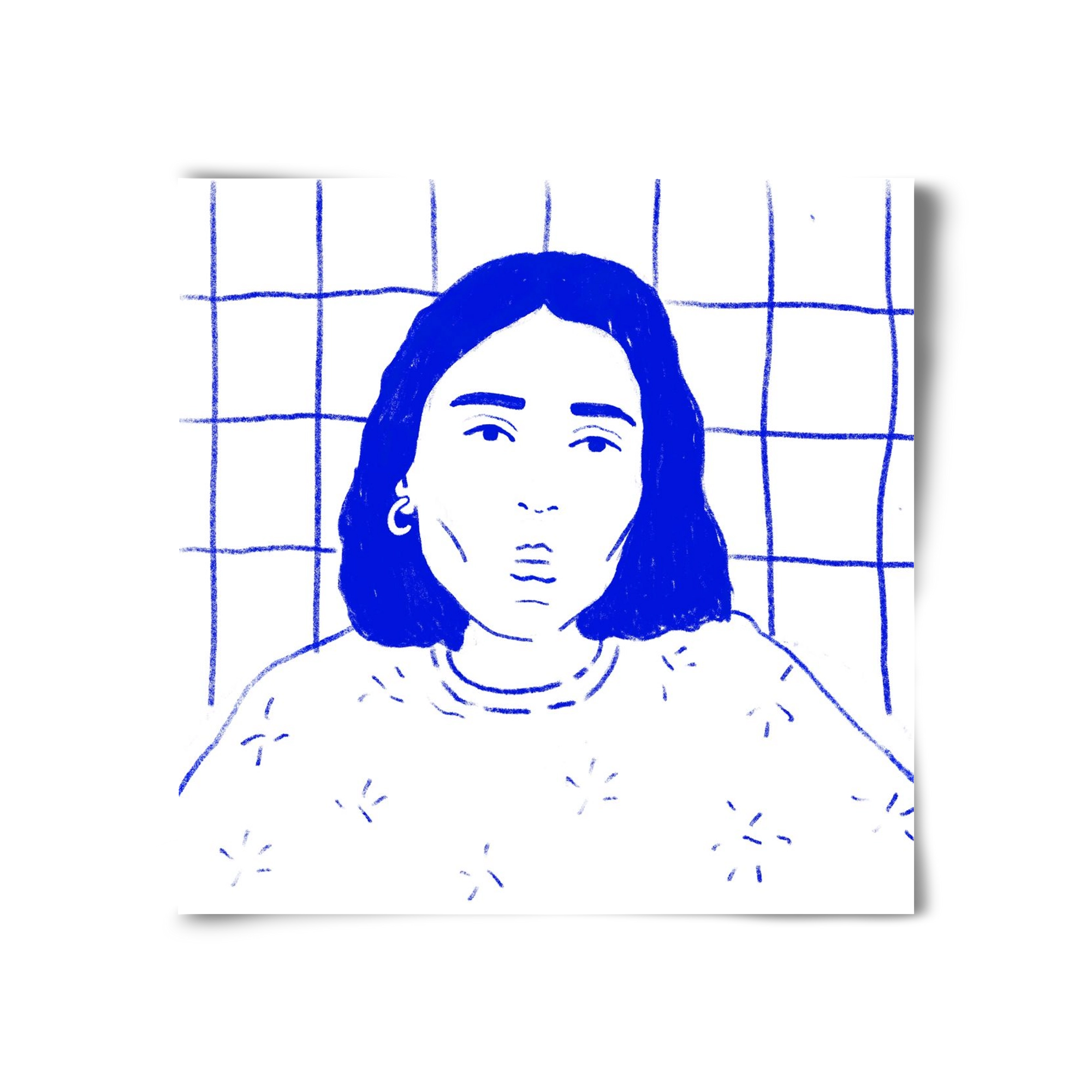 A Stranger, 30x30 cm, Keret nélkül