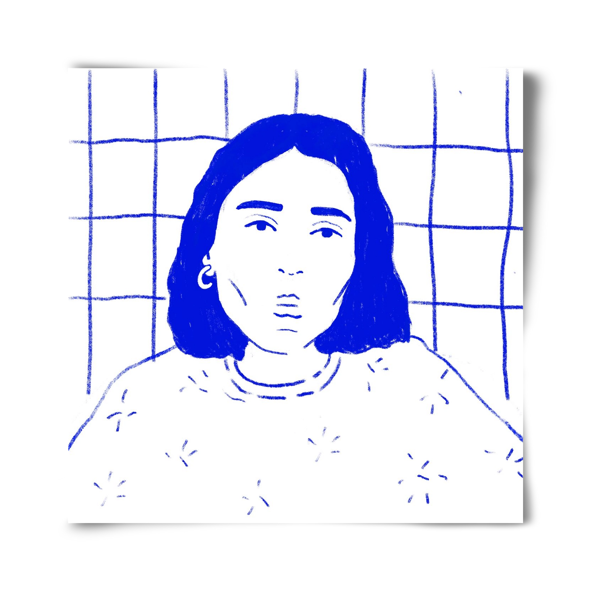 A Stranger, 40x40 cm, Keret nélkül