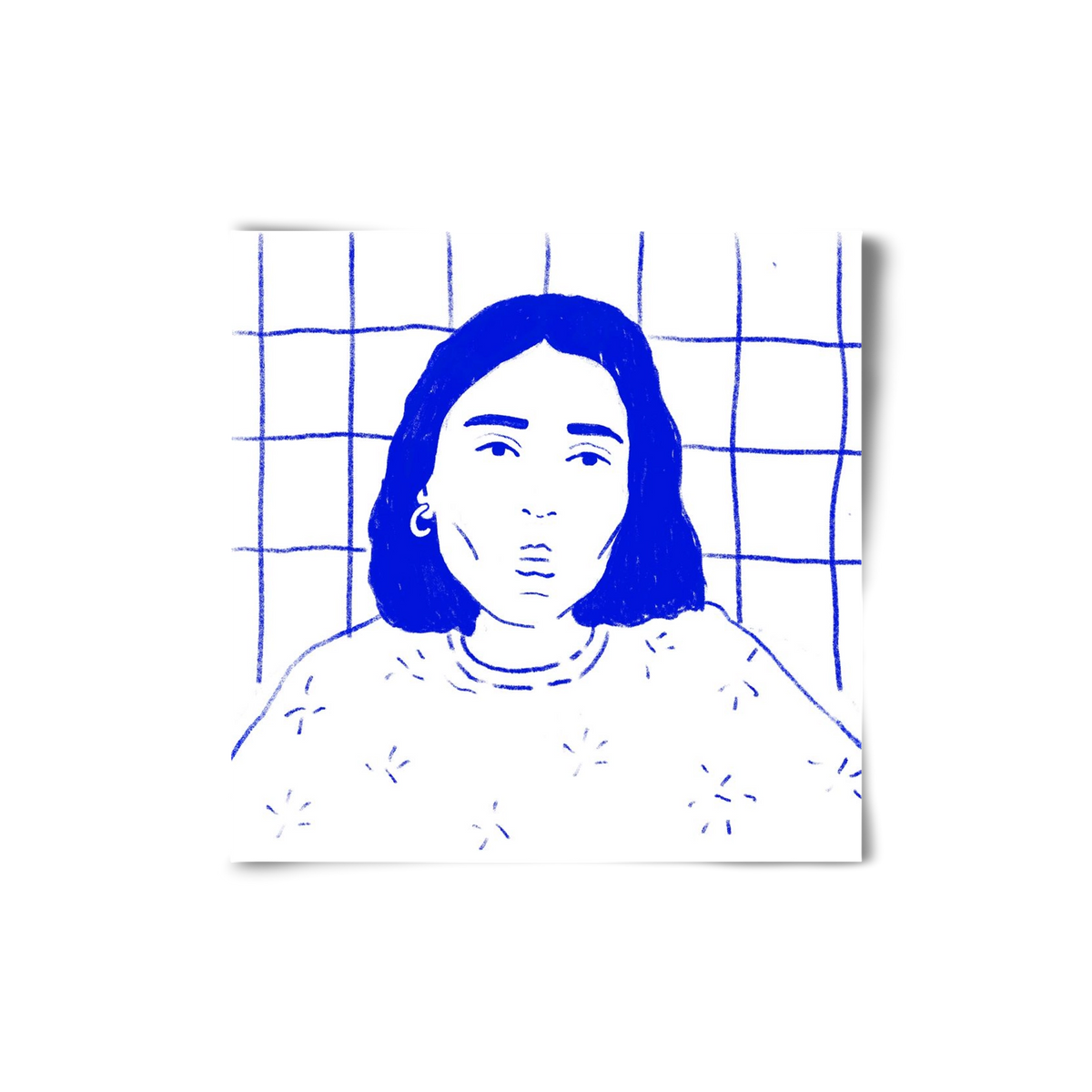 A Stranger, 20x20 cm, Keret nélkül