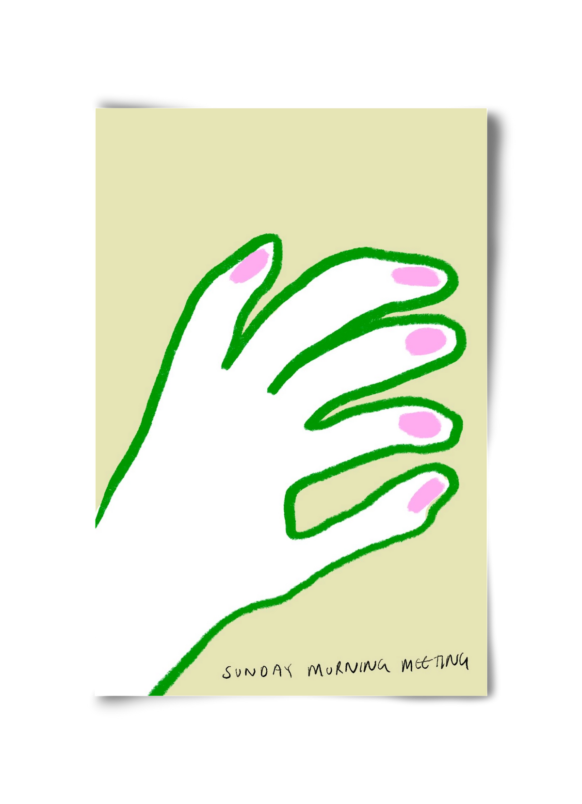 Sunday Morning Meeting, 30x45 cm, Keret nélkül