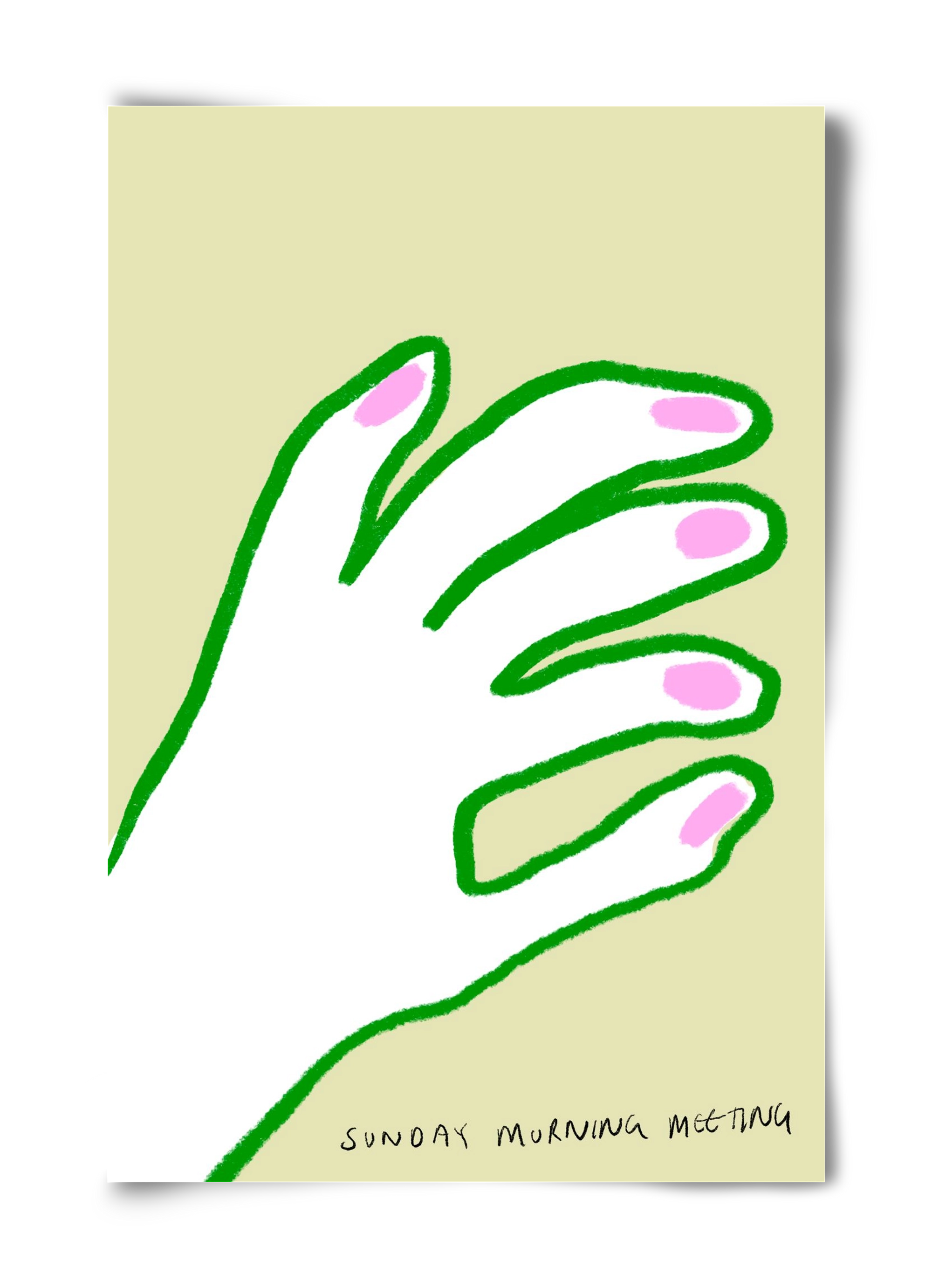 Sunday Morning Meeting, 40x60 cm, Keret nélkül