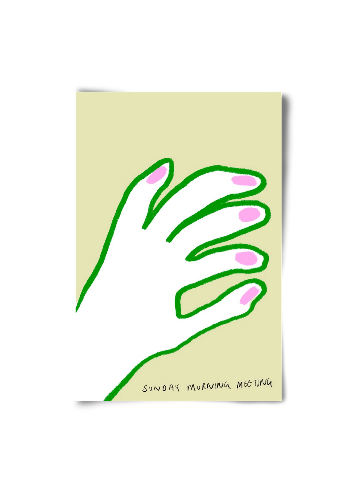 Sunday Morning Meeting, 20x30 cm, Keret nélkül