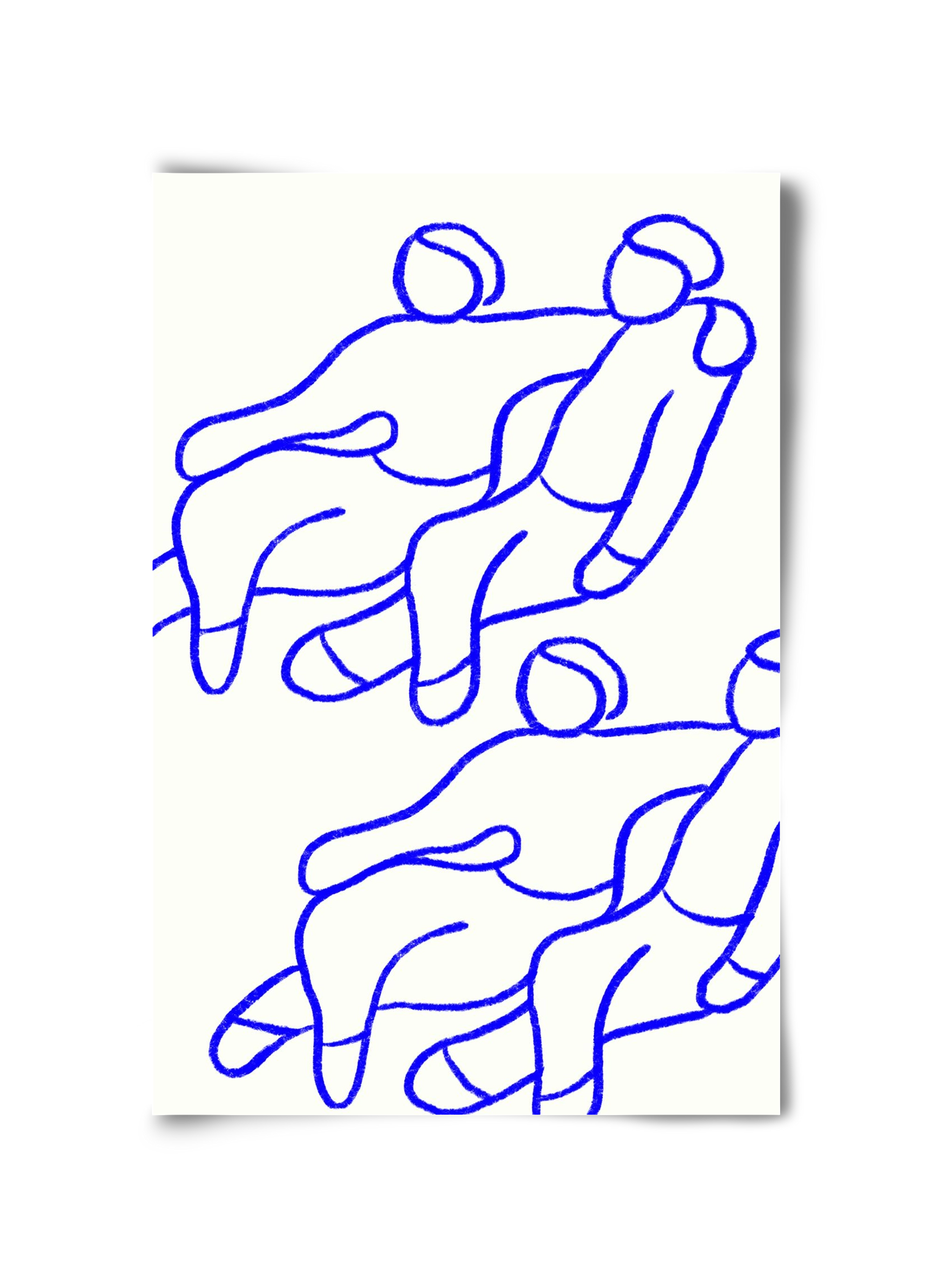 The movies, 30x45 cm, Keret nélkül