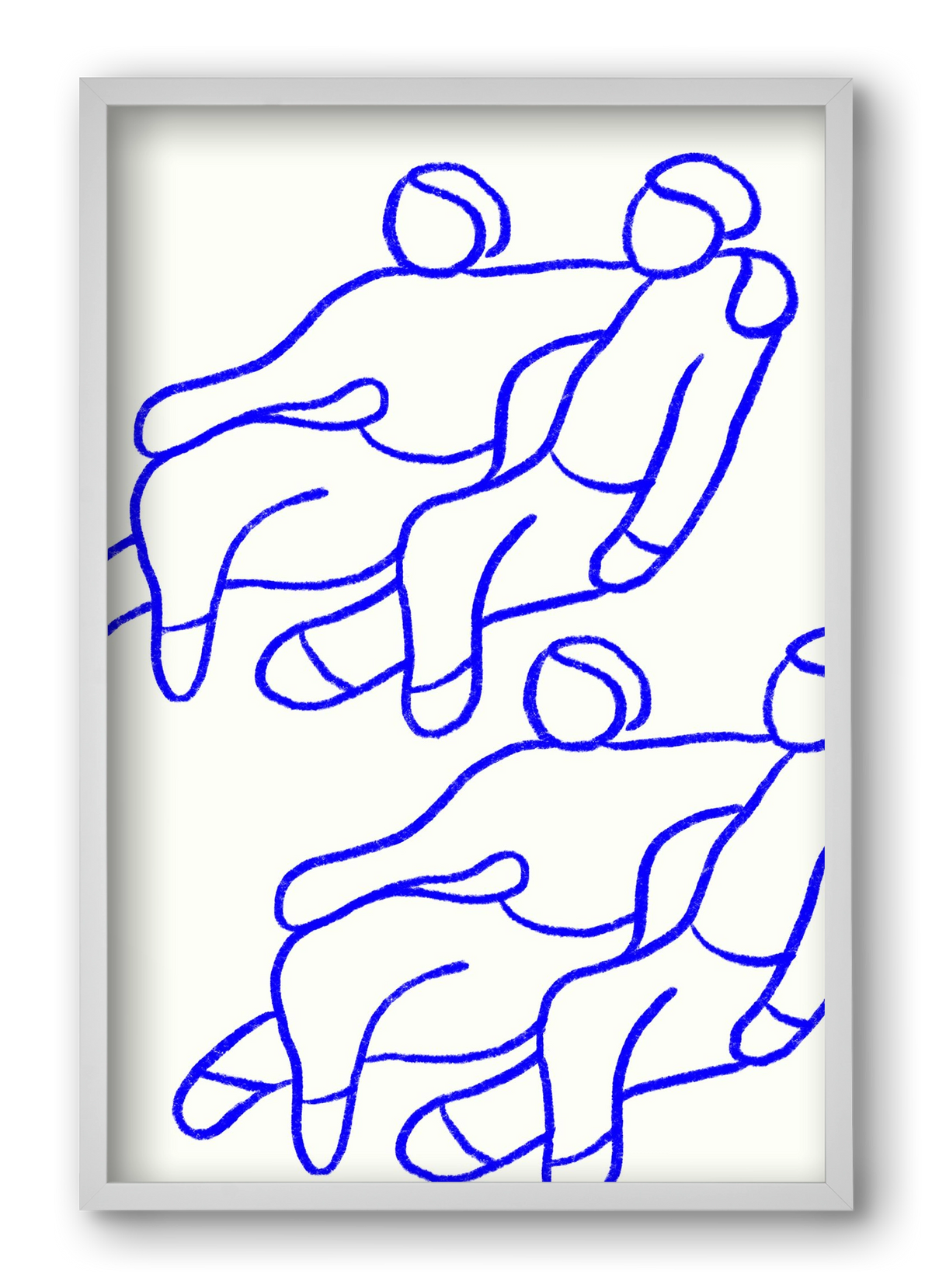 The movies, 40x60 cm (40x60 cm), Fehér keret