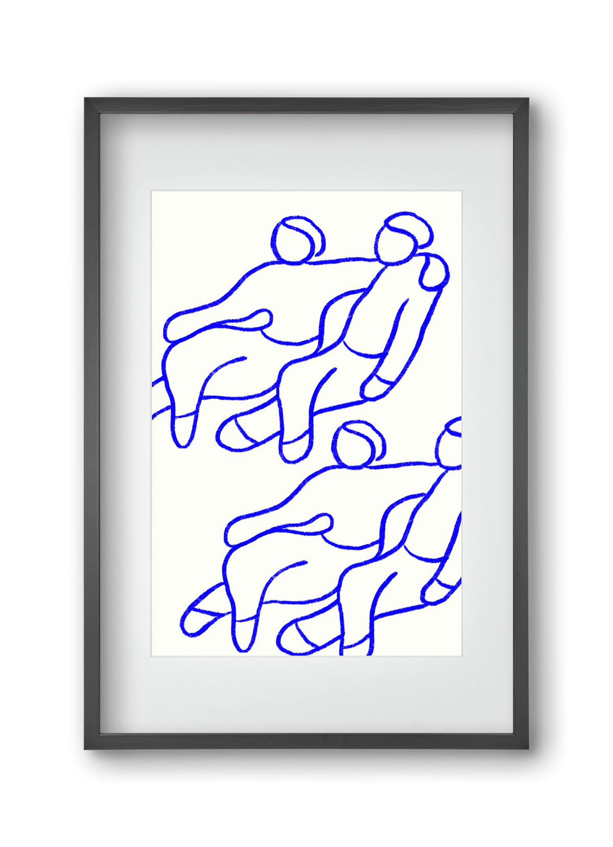 The movies, 30x45 cm (20x30 cm), Fekete keret, paszpartuval