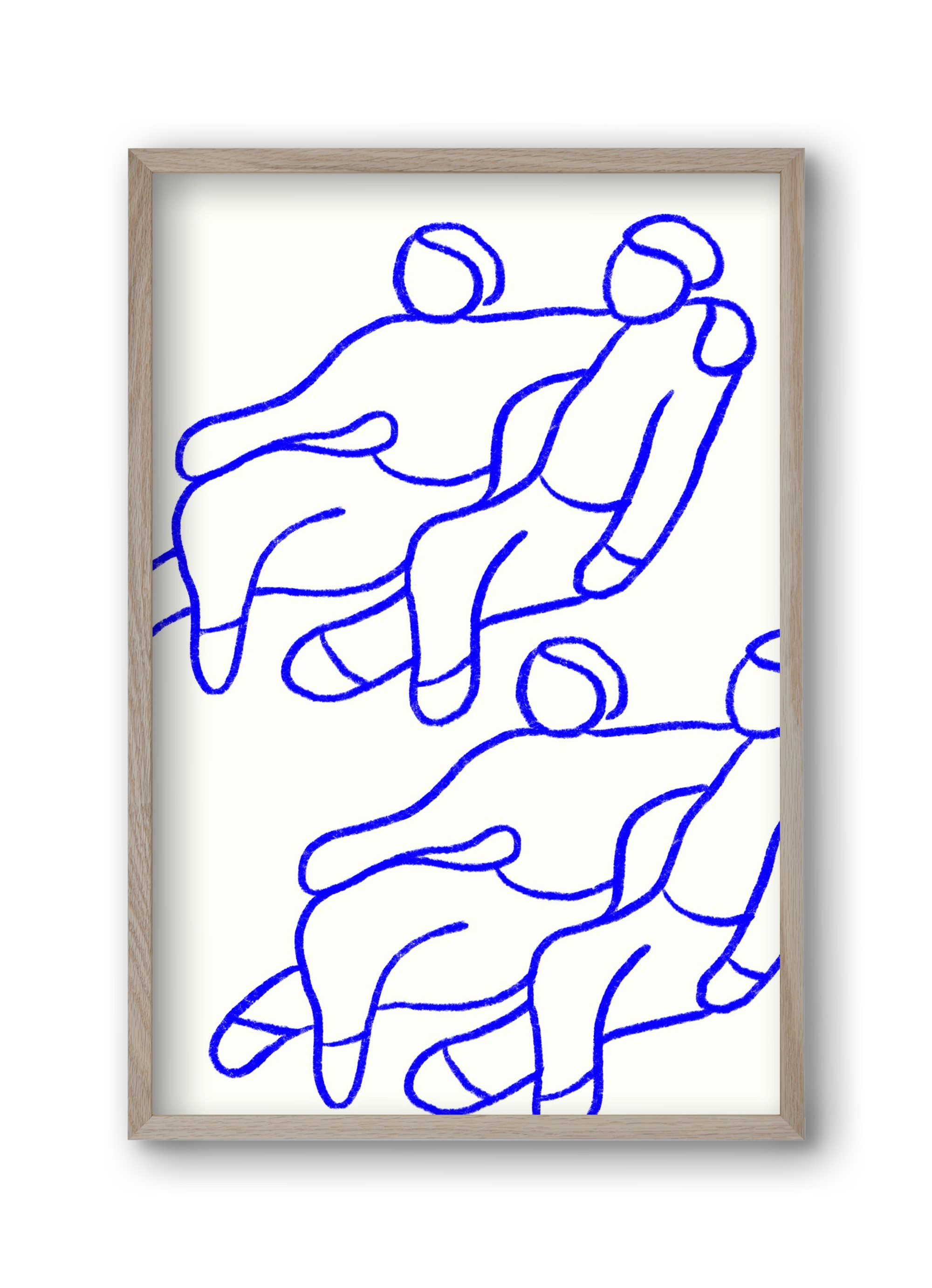 The movies, 30x45 cm (30x45 cm), Tölgy keret