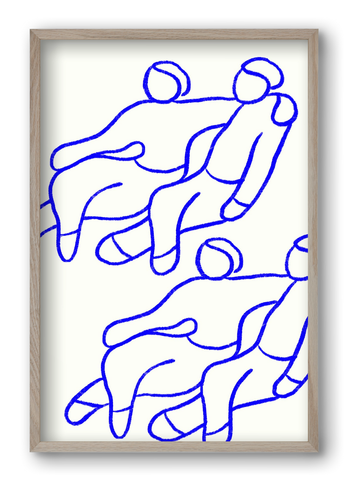 The movies, 40x60 cm (40x60 cm), Tölgy keret