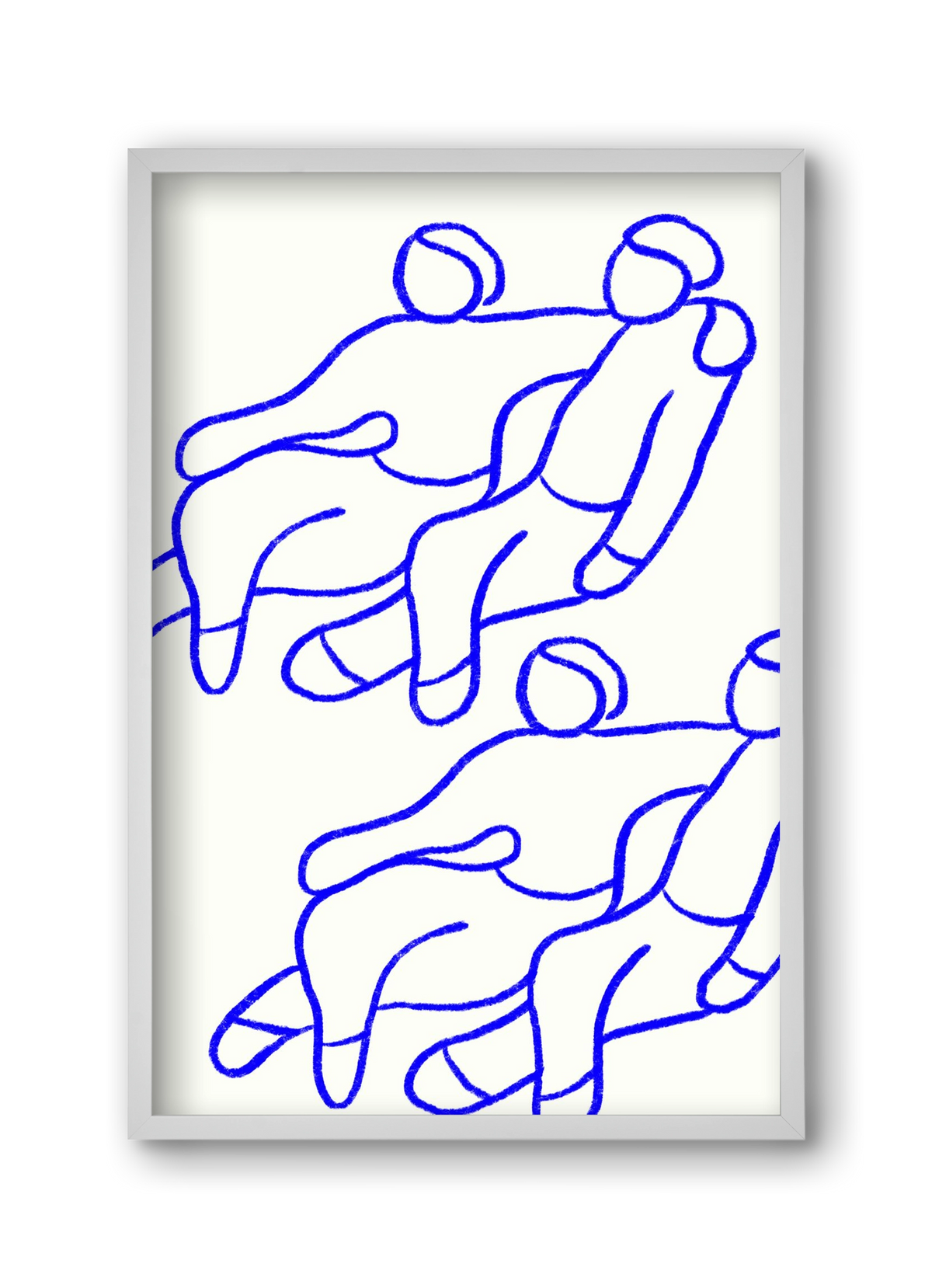 The movies, 30x45 cm (30x45 cm), Fehér keret