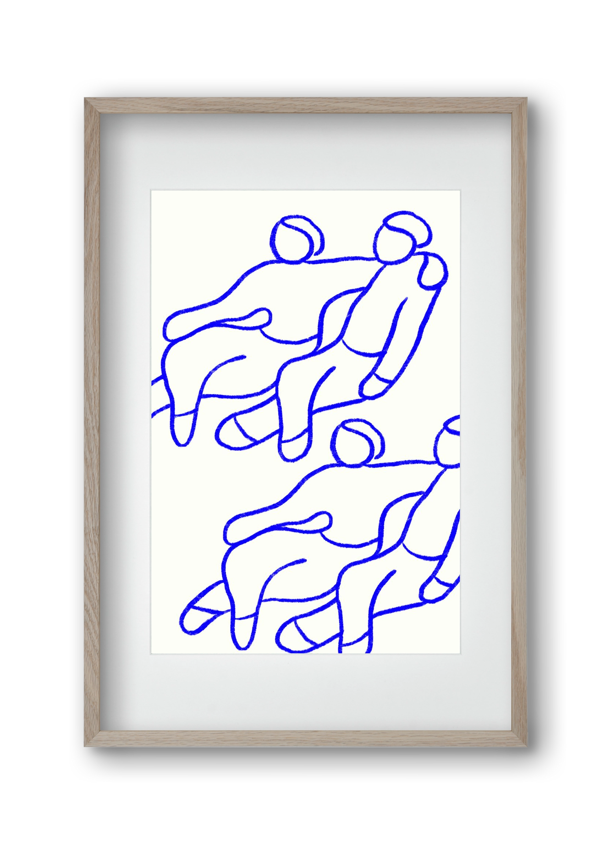 The movies, 30x45 cm (20x30 cm), Tölgy keret, paszpartuval