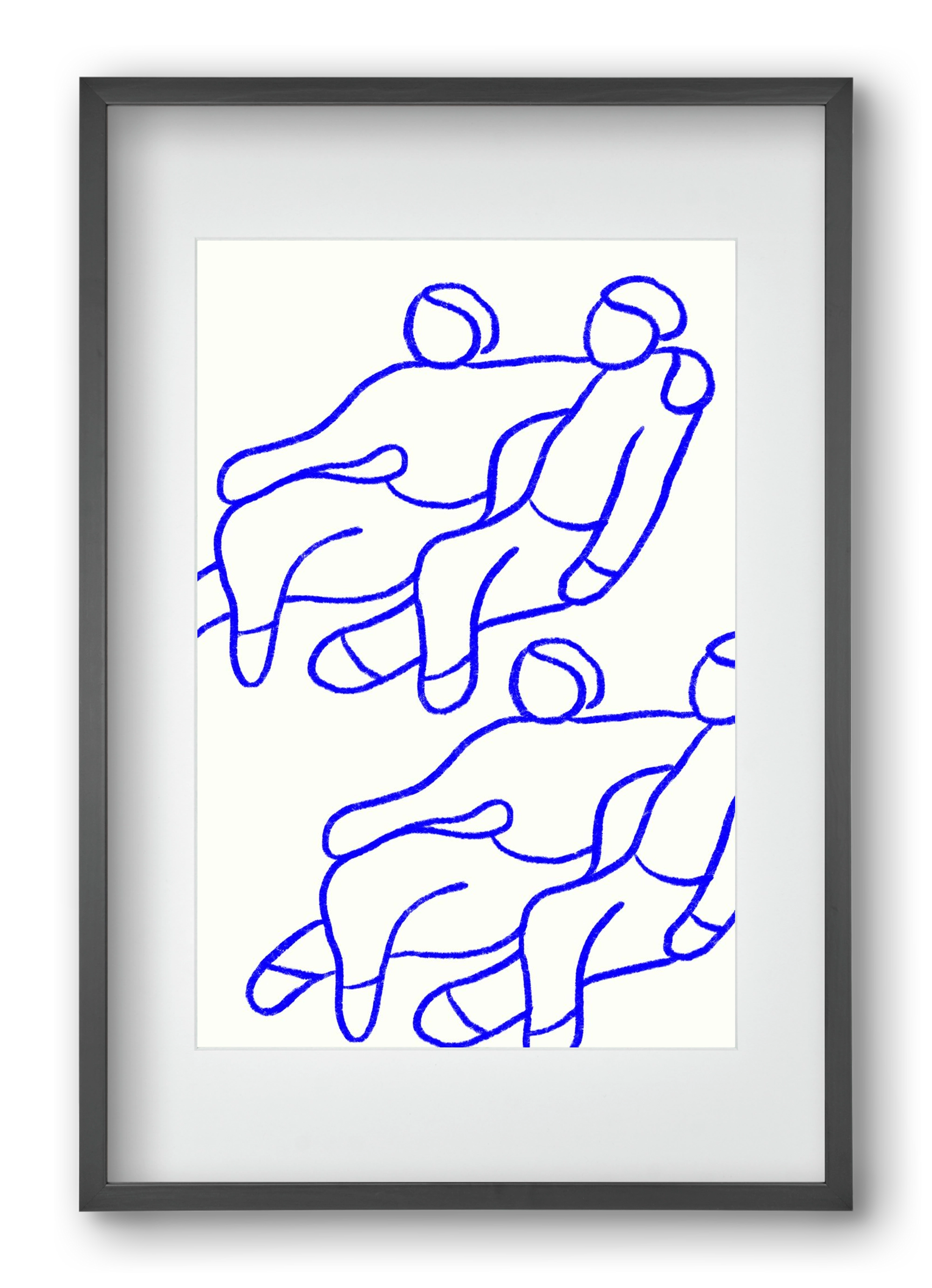 The movies, 40x60 cm (30x45 cm), Fekete keret, paszpartuval