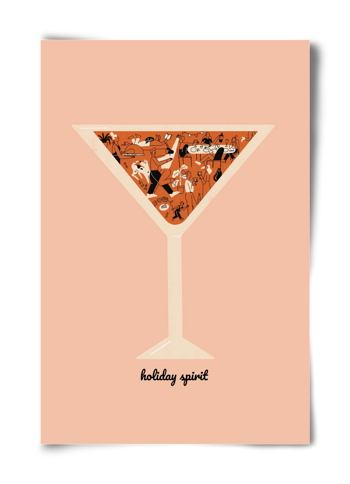 Holiday Spirit, 40x60 cm, Keret nélkül