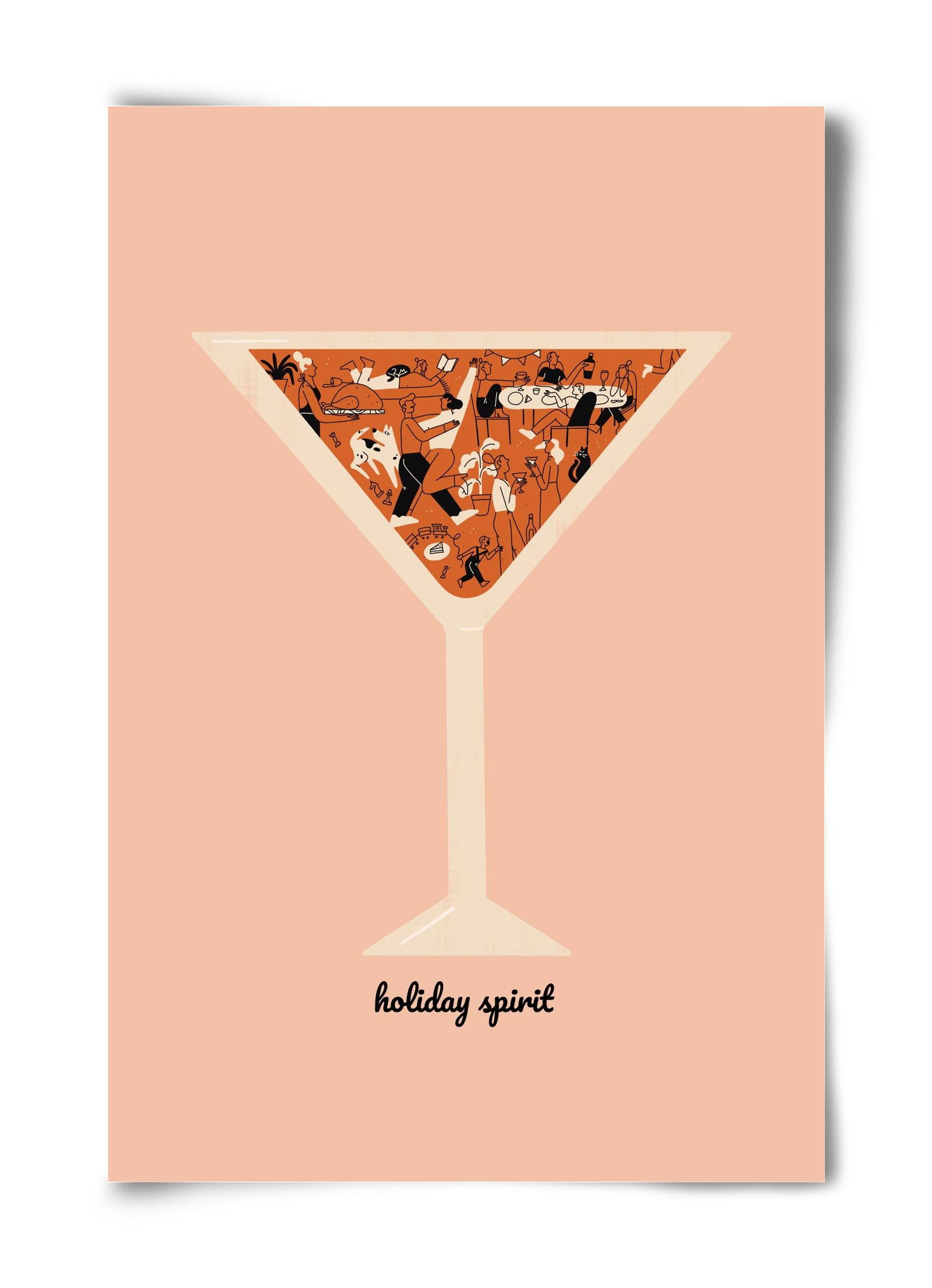 Holiday Spirit, 40x60 cm, Keret nélkül