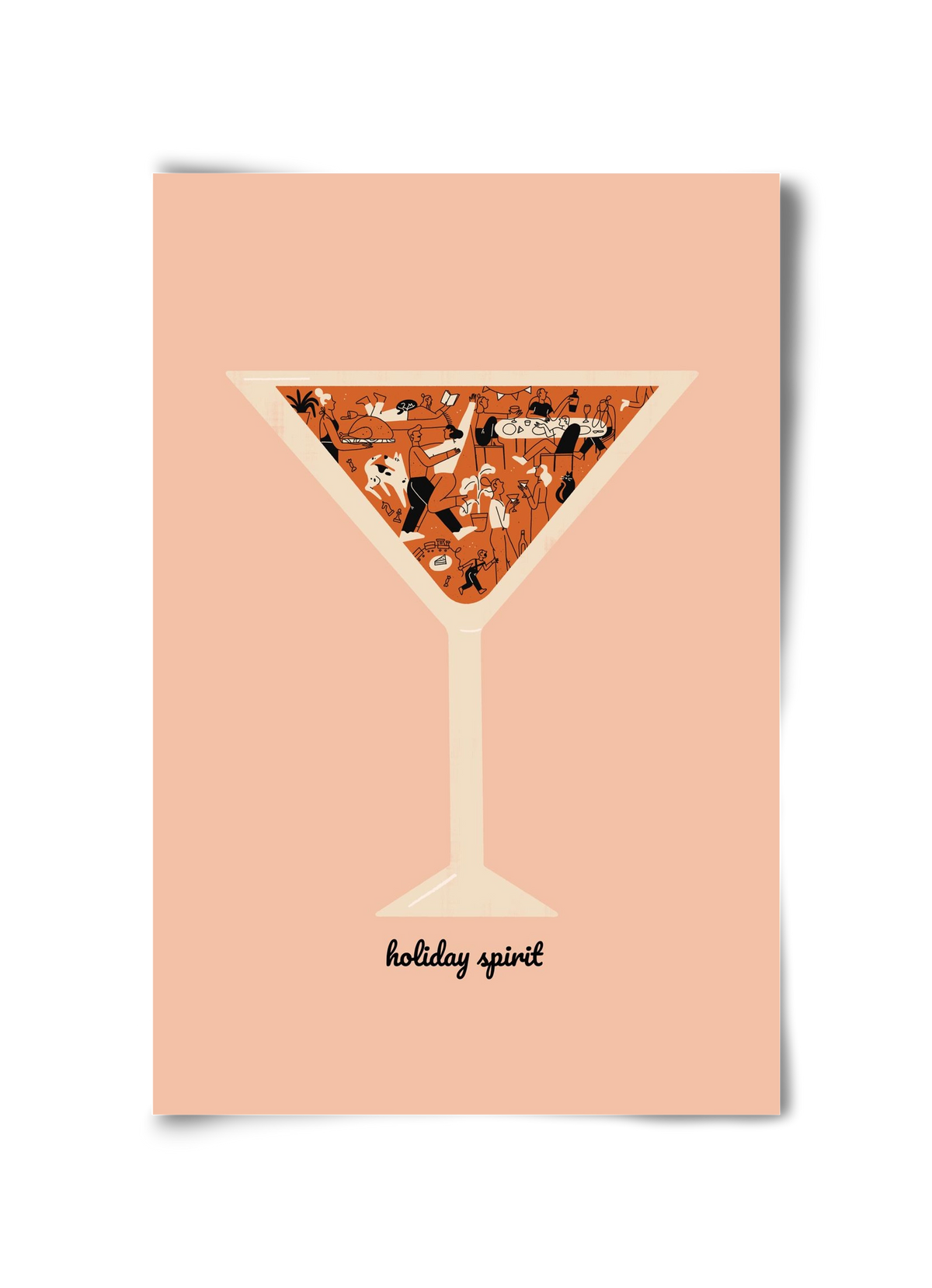 Holiday Spirit, 30x45 cm, Keret nélkül