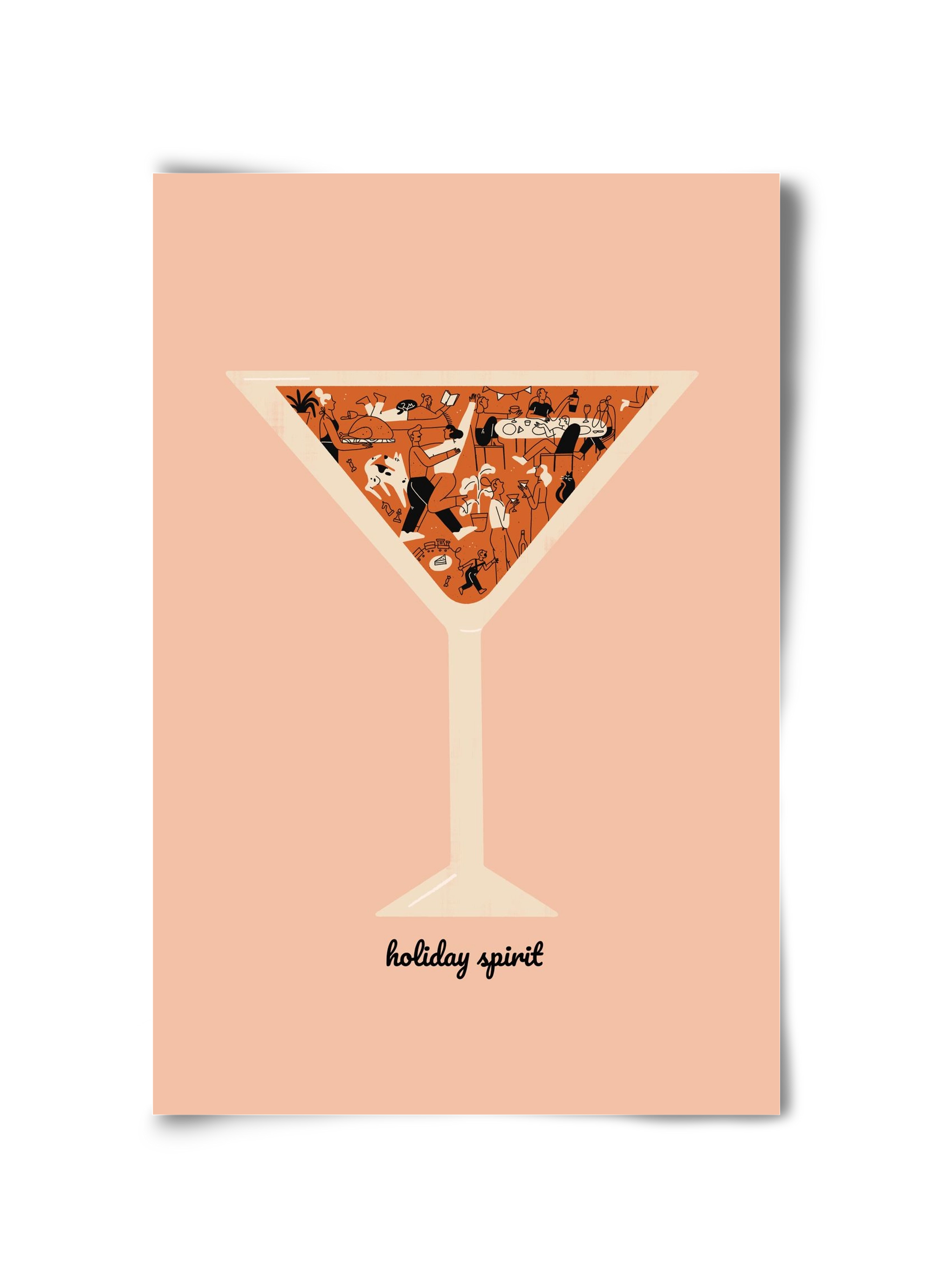 Holiday Spirit, 30x45 cm, Keret nélkül