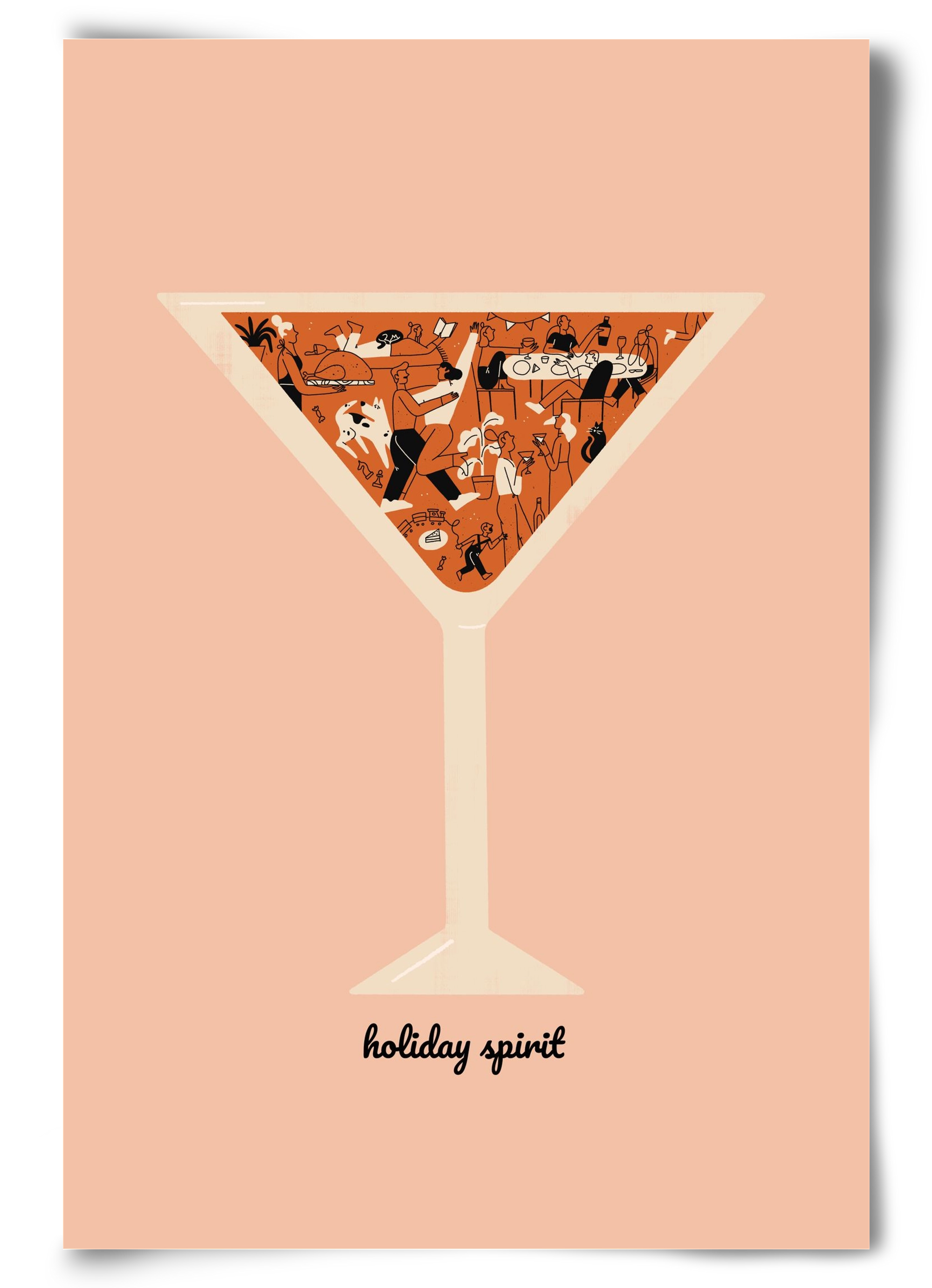 Holiday Spirit, 60x90 cm, Keret nélkül