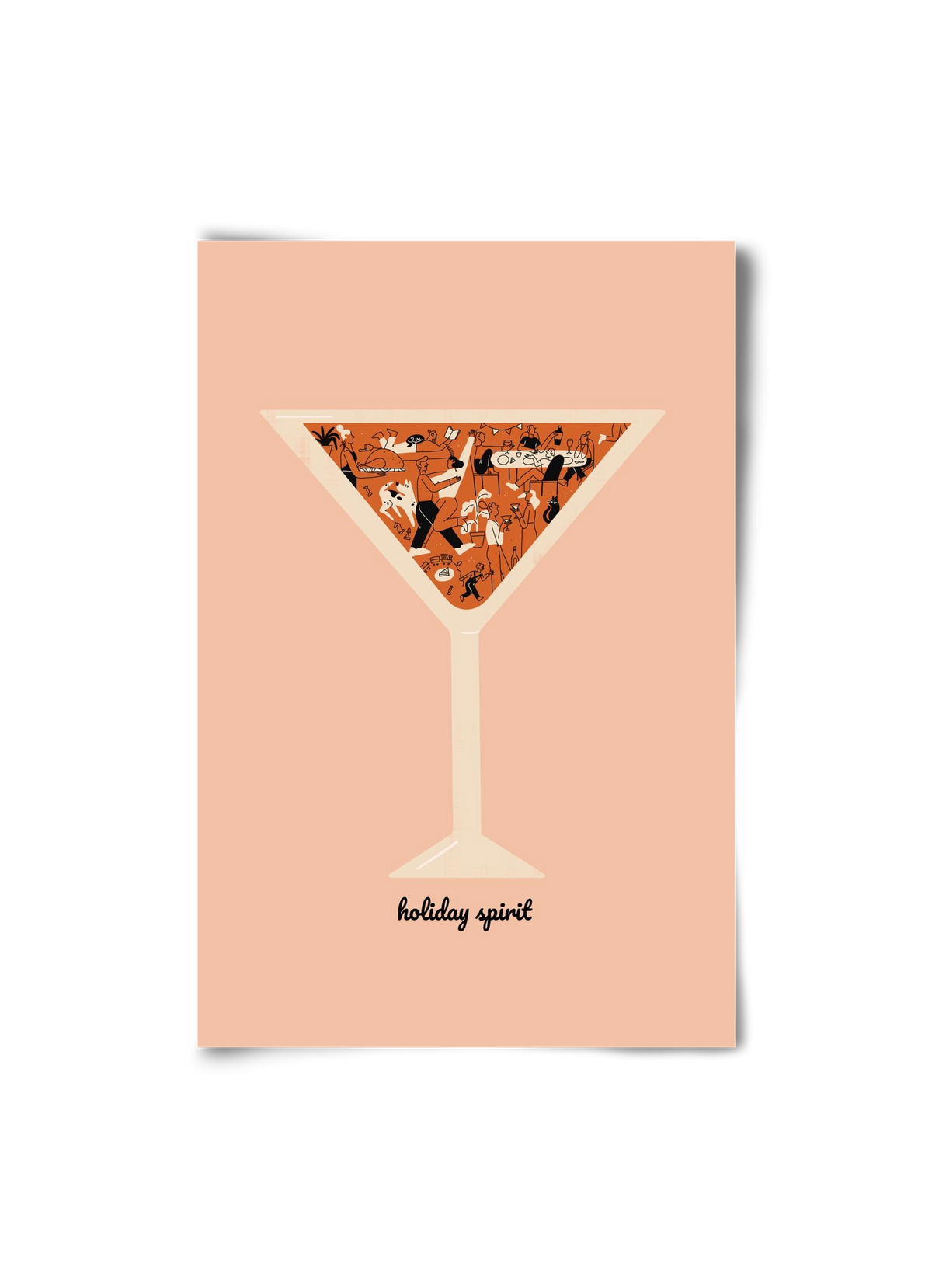 Holiday Spirit, 20x30 cm, Keret nélkül