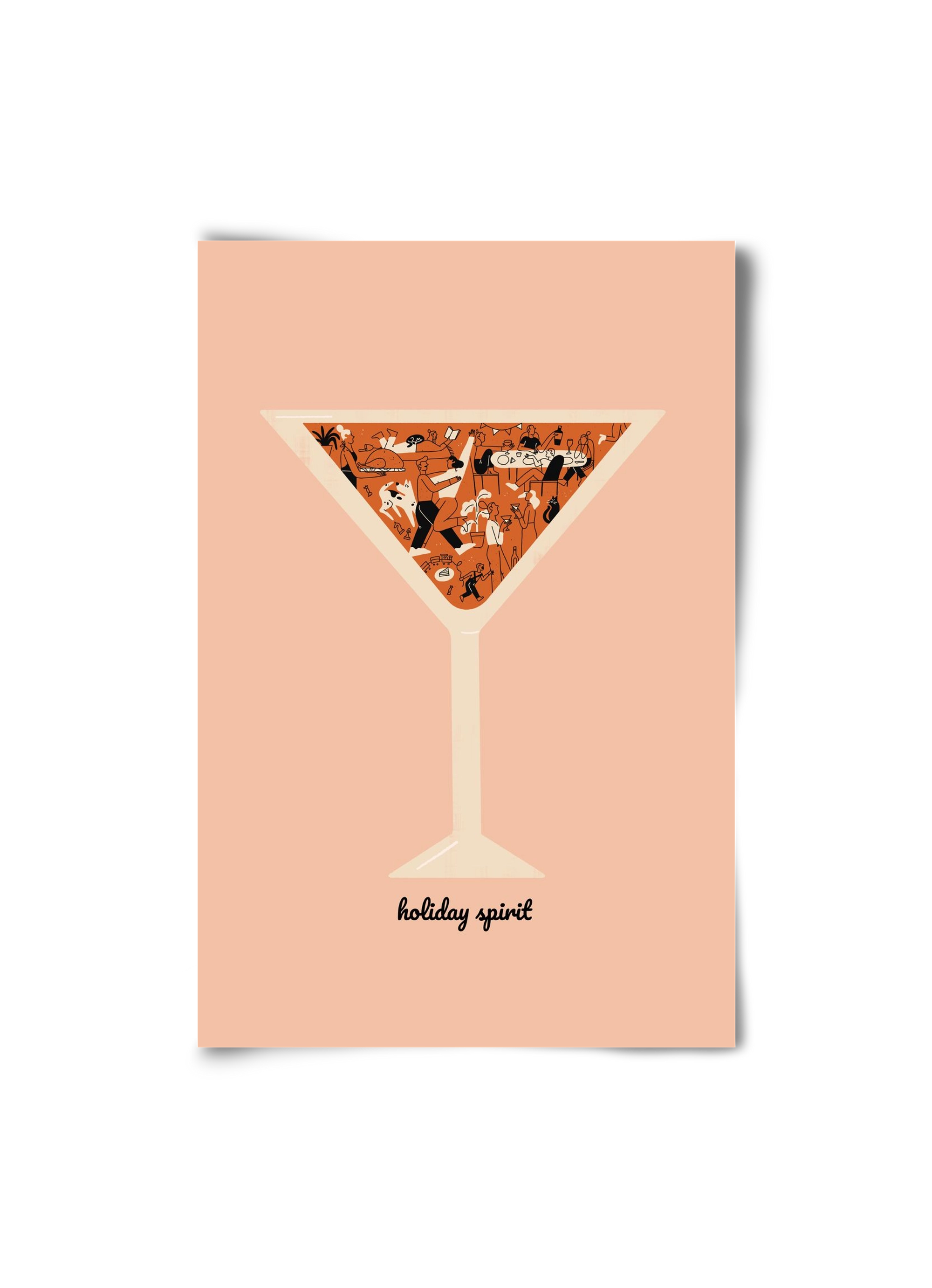 Holiday Spirit, 20x30 cm, Keret nélkül