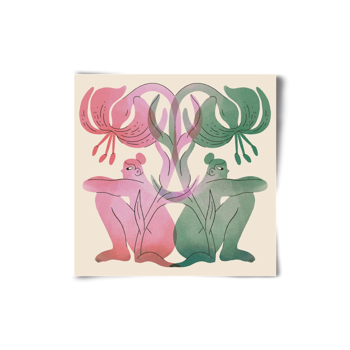 Both Sides, 20x20 cm, Keret nélkül