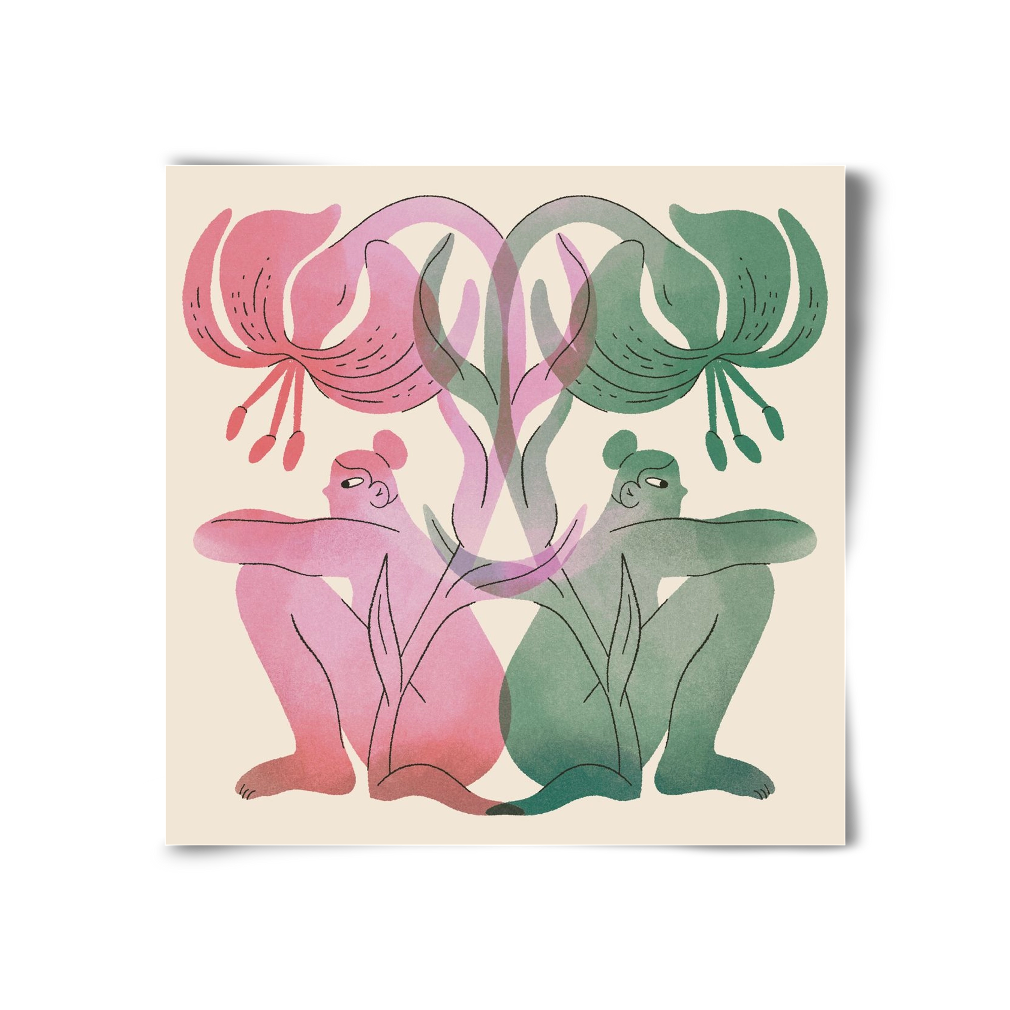 Both Sides, 30x30 cm, Keret nélkül