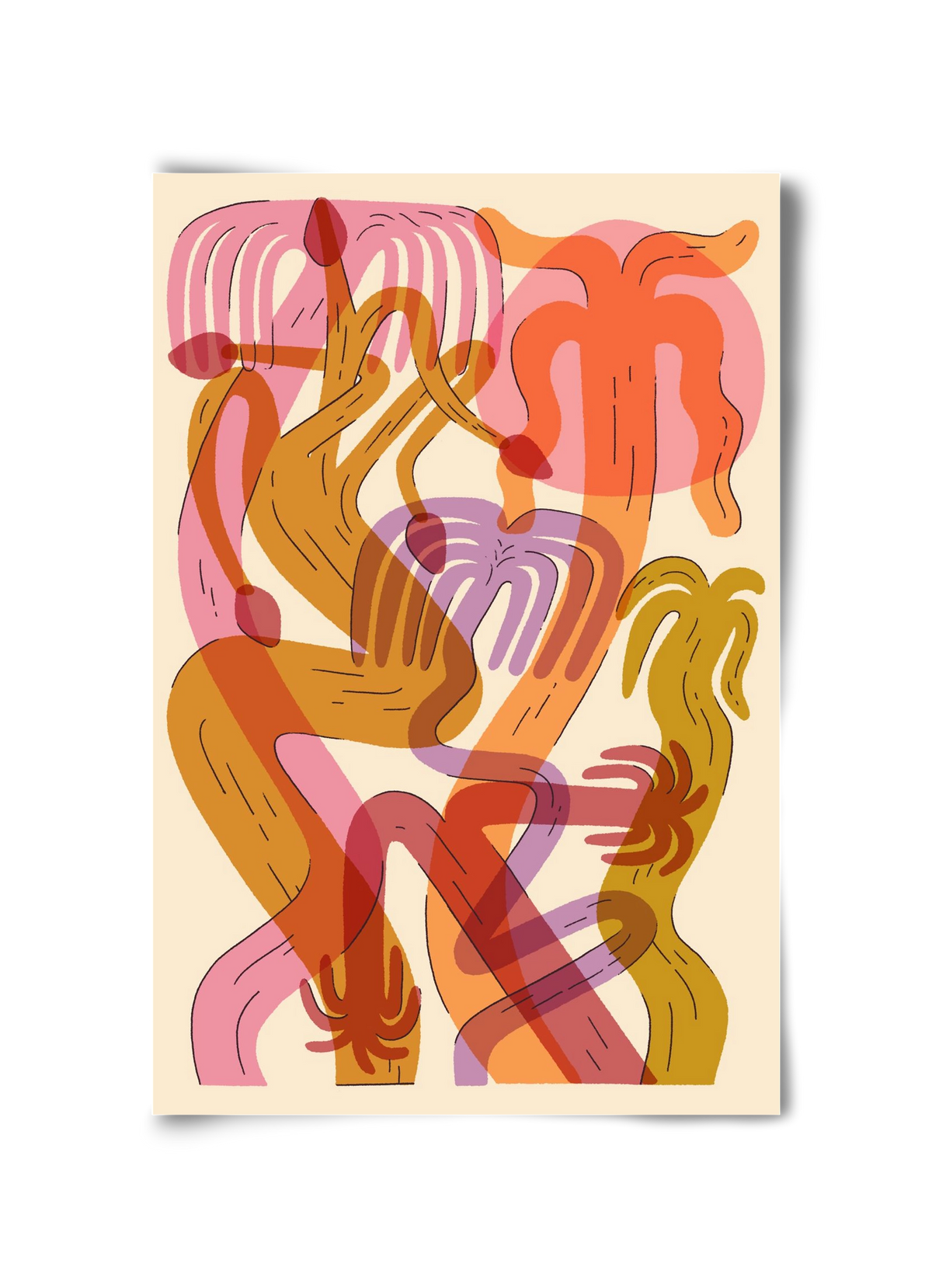 Color Jungle, 30x45 cm, Keret nélkül