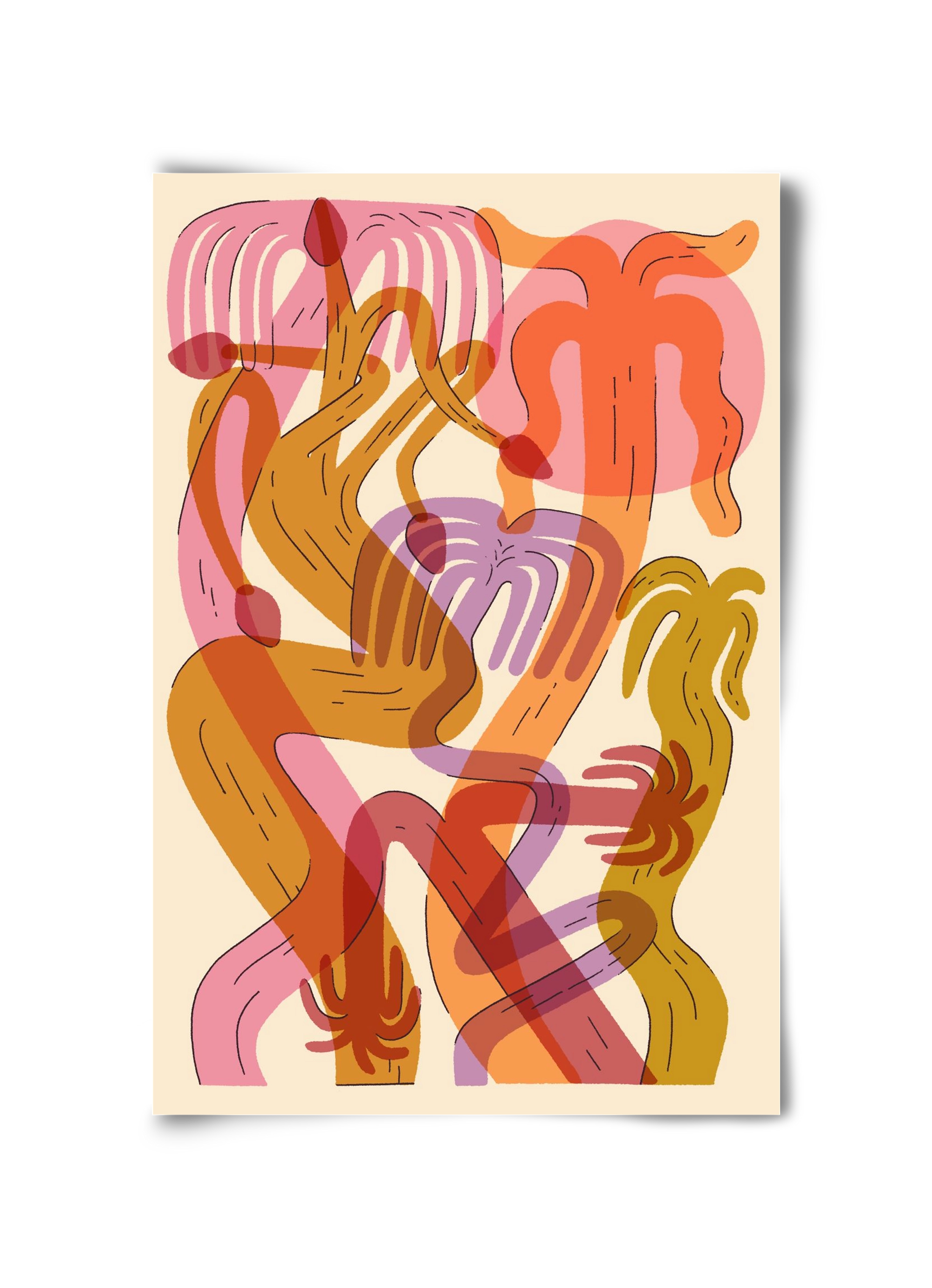 Color Jungle, 30x45 cm, Keret nélkül