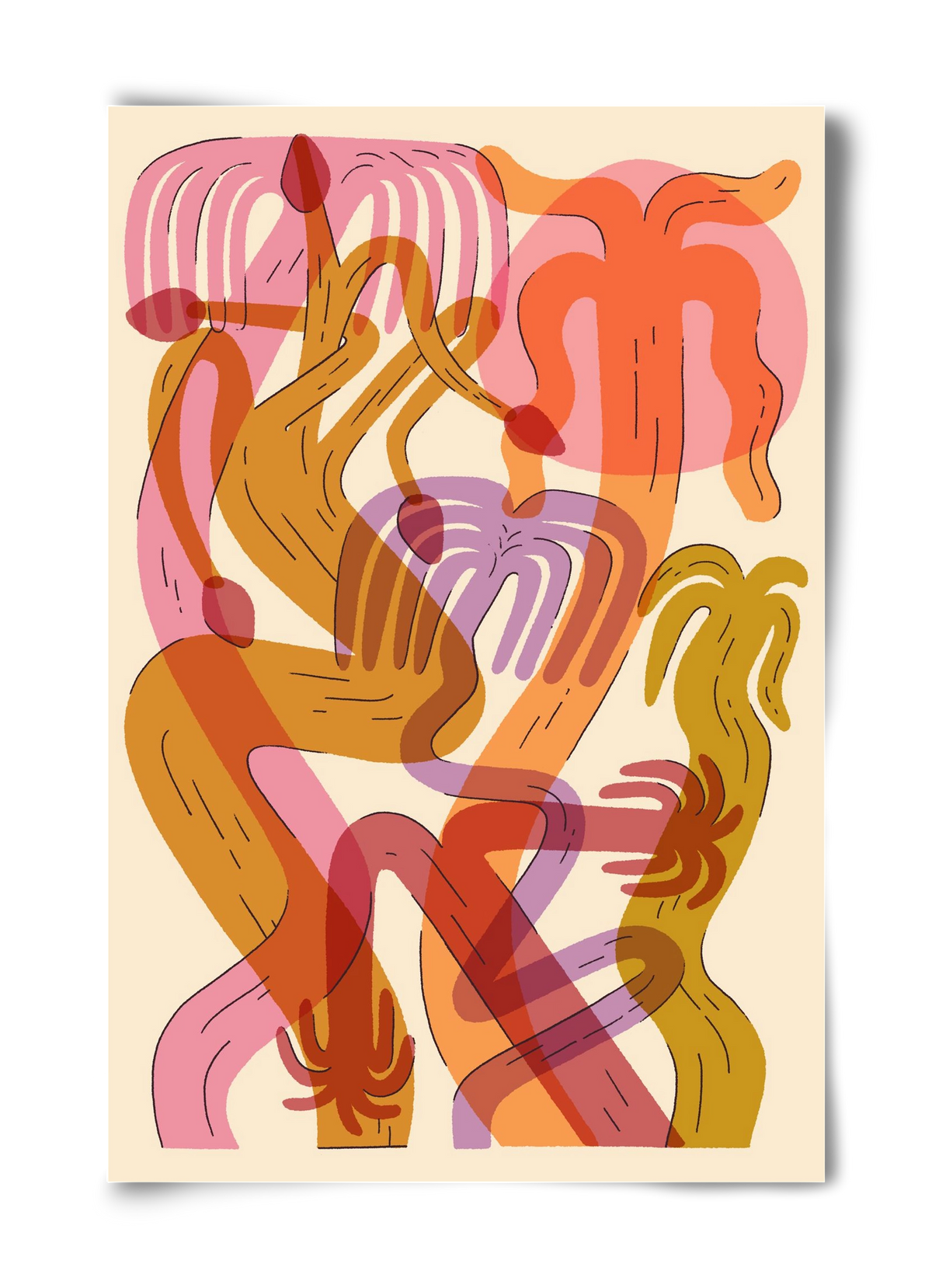 Color Jungle, 40x60 cm, Keret nélkül