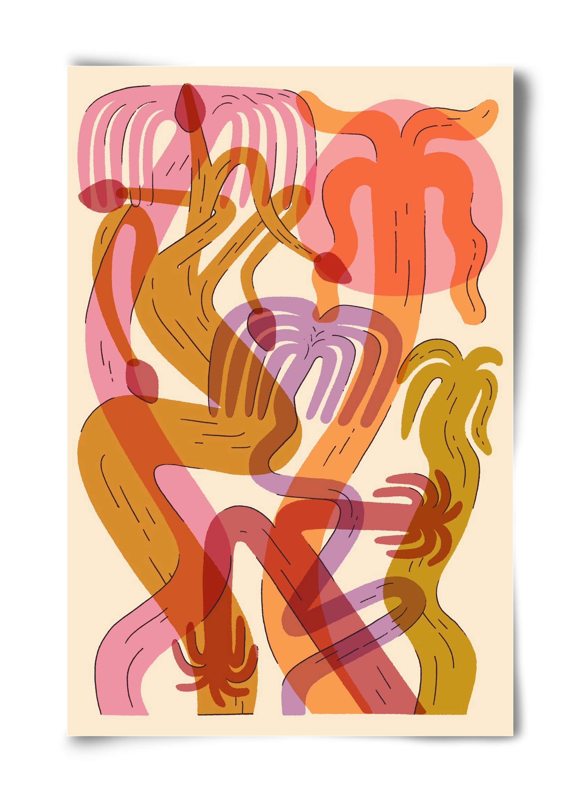 Color Jungle, 40x60 cm, Keret nélkül