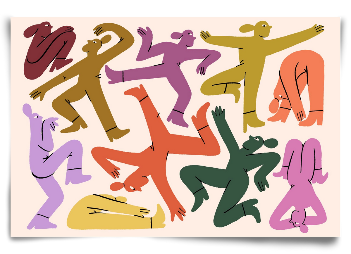 Crazy, 90x60 cm, Keret nélkül