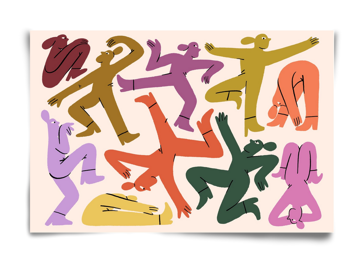 Crazy, 60x40 cm, Keret nélkül