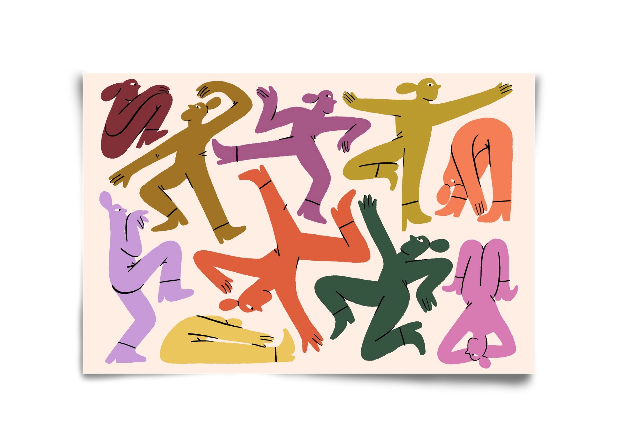 Crazy, 45x30 cm, Keret nélkül