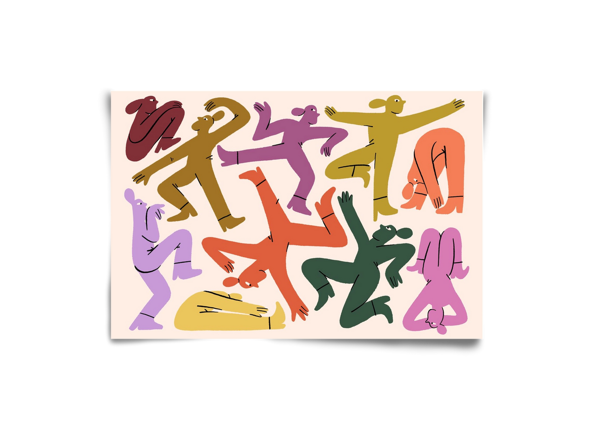 Crazy, 30x20 cm, Keret nélkül