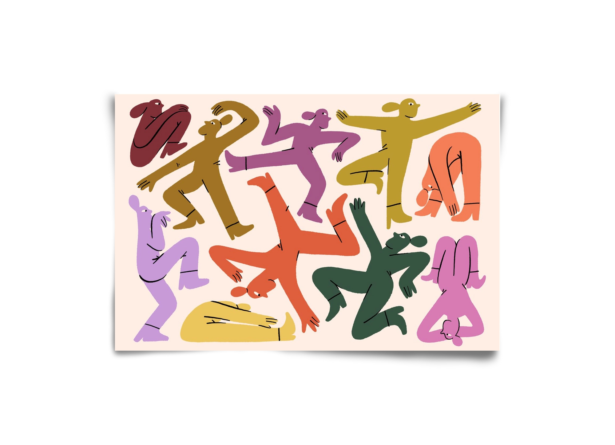 Crazy, 30x20 cm, Keret nélkül