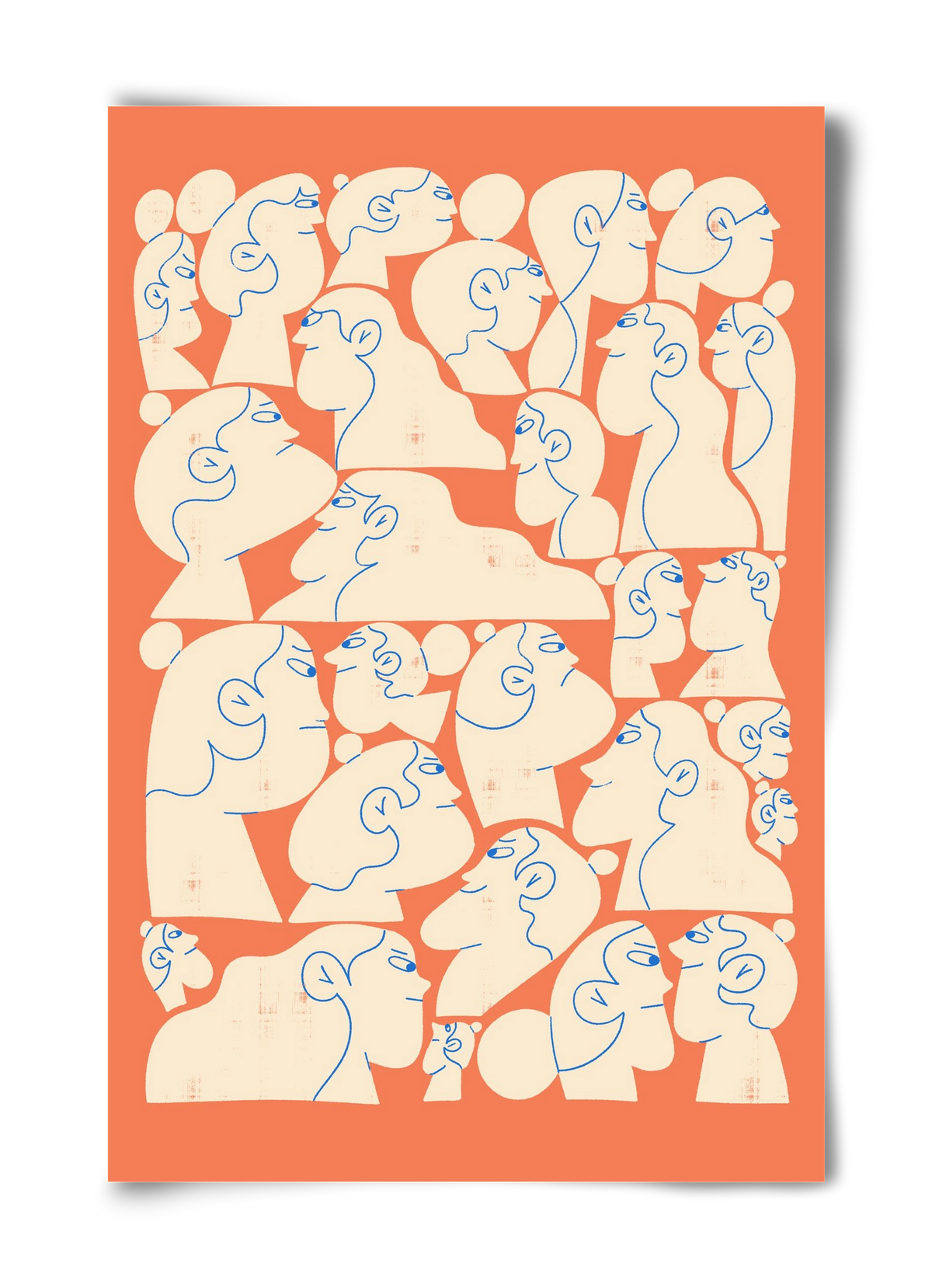 Shaping Each Other, 40x60 cm, Keret nélkül