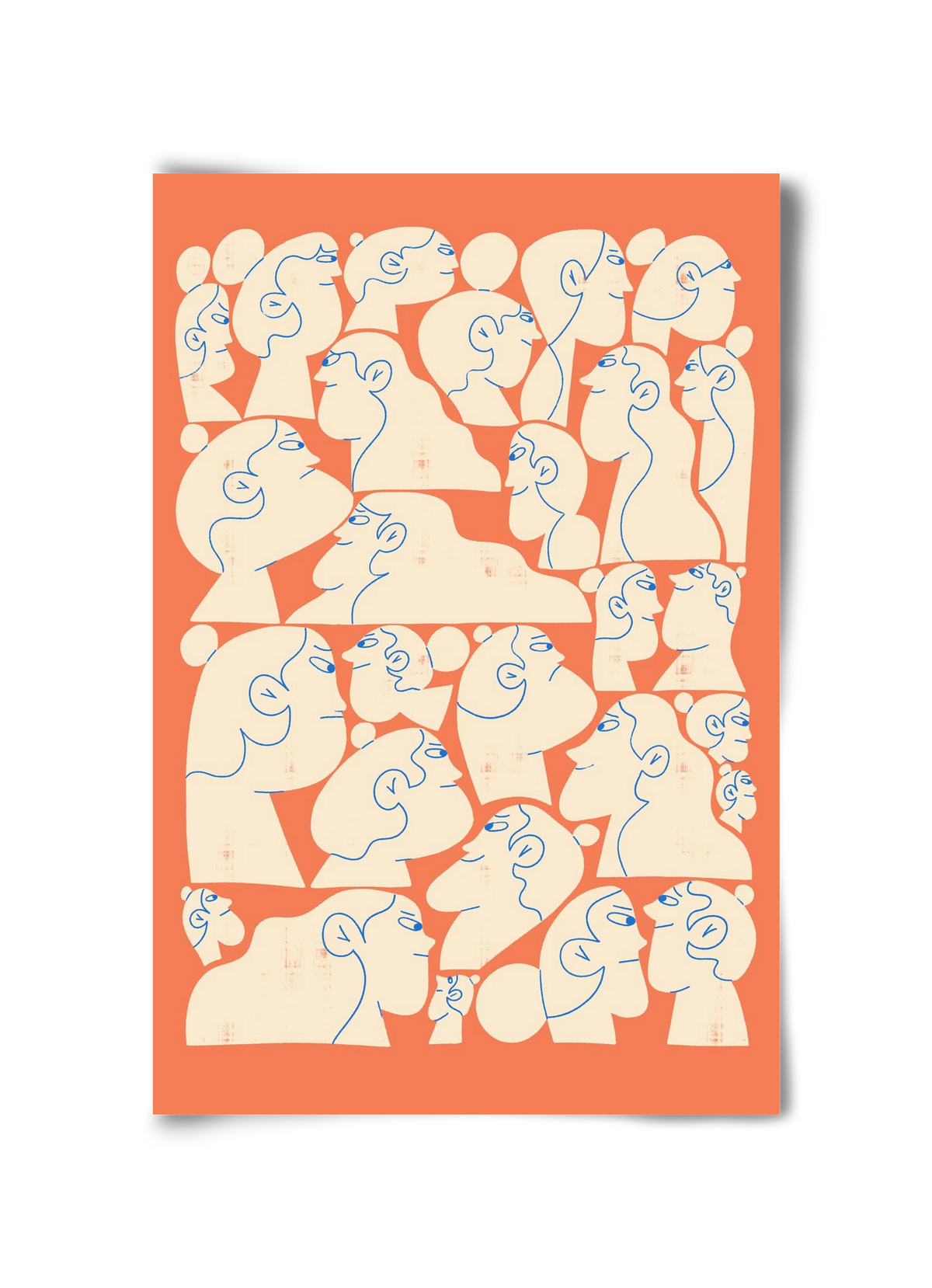 Shaping Each Other, 30x45 cm, Keret nélkül