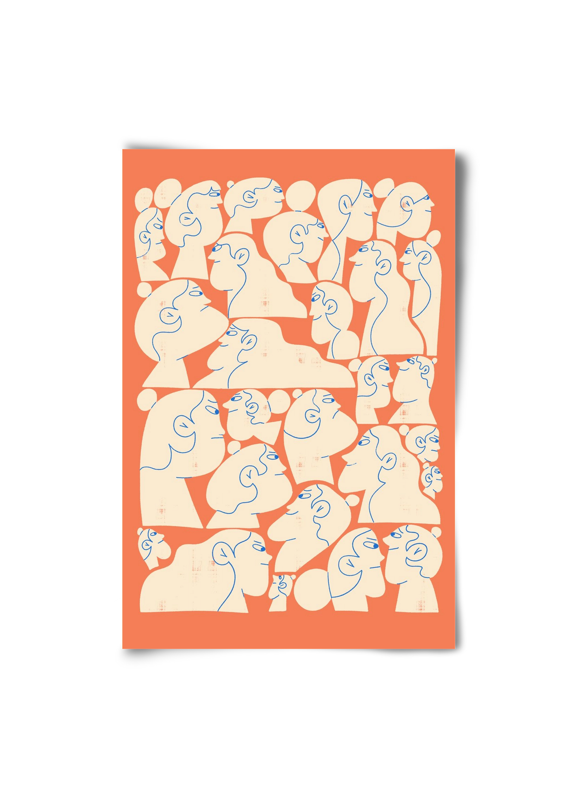 Shaping Each Other, 20x30 cm, Keret nélkül