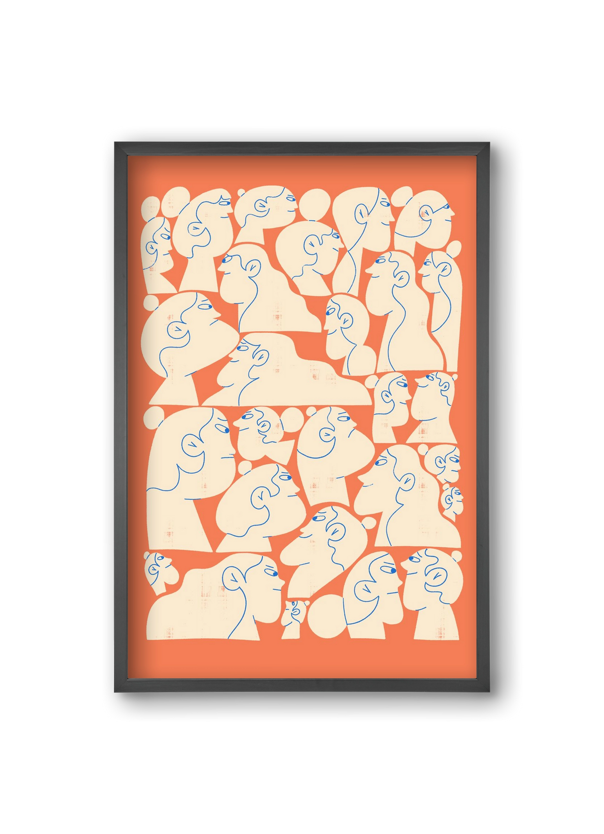 Shaping Each Other, 20x30 cm (20x30 cm), Fekete keret