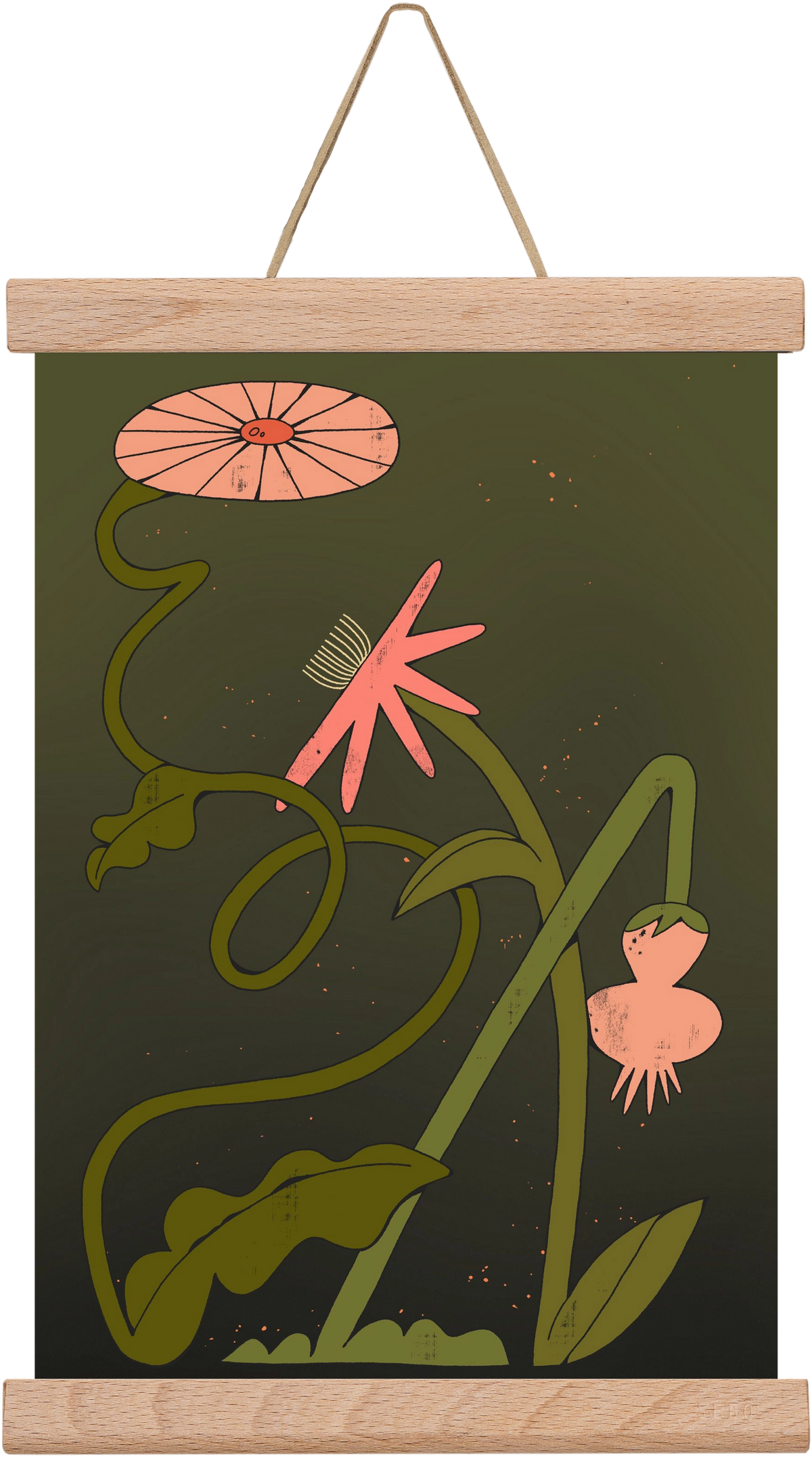 Paths, 20x30 cm (20x30 cm), Tölgy akasztó